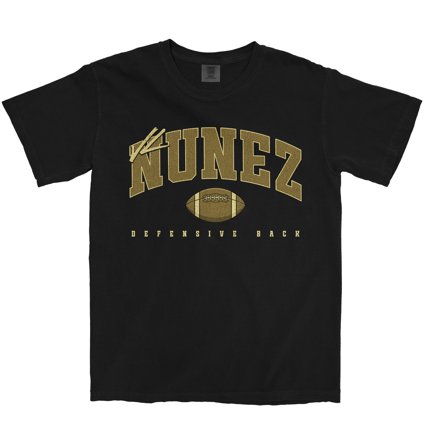 JL NUNEZ FOOTBALL BLACK TEE