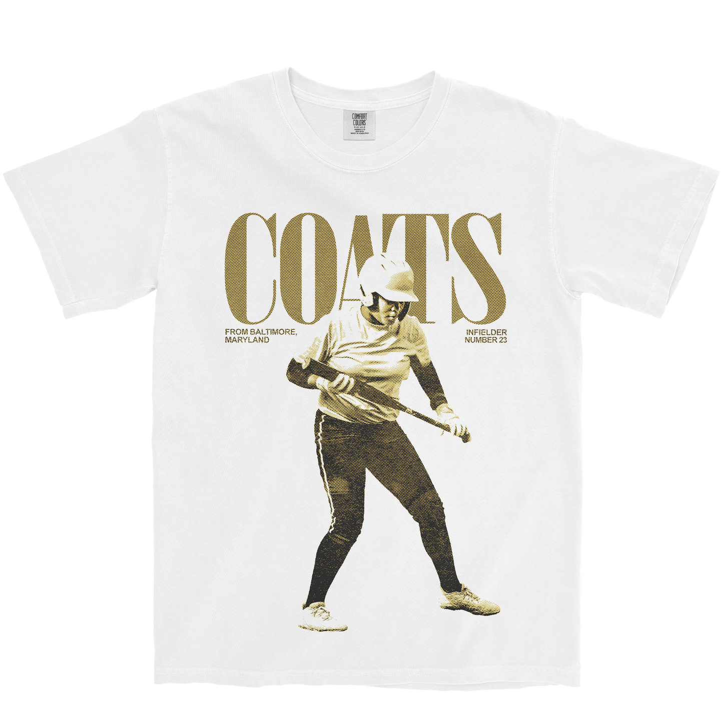 KALLISSA COATS VINTAGE WHITE TEE