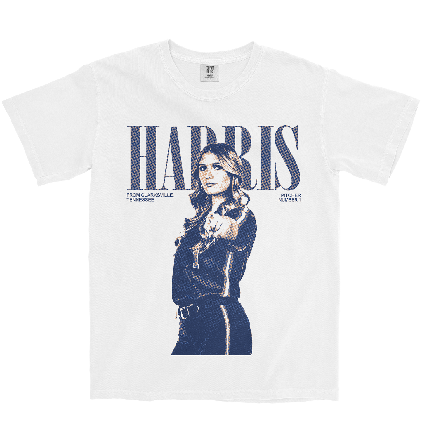PAYTON HARRIS VINTAGE WHITE TEE