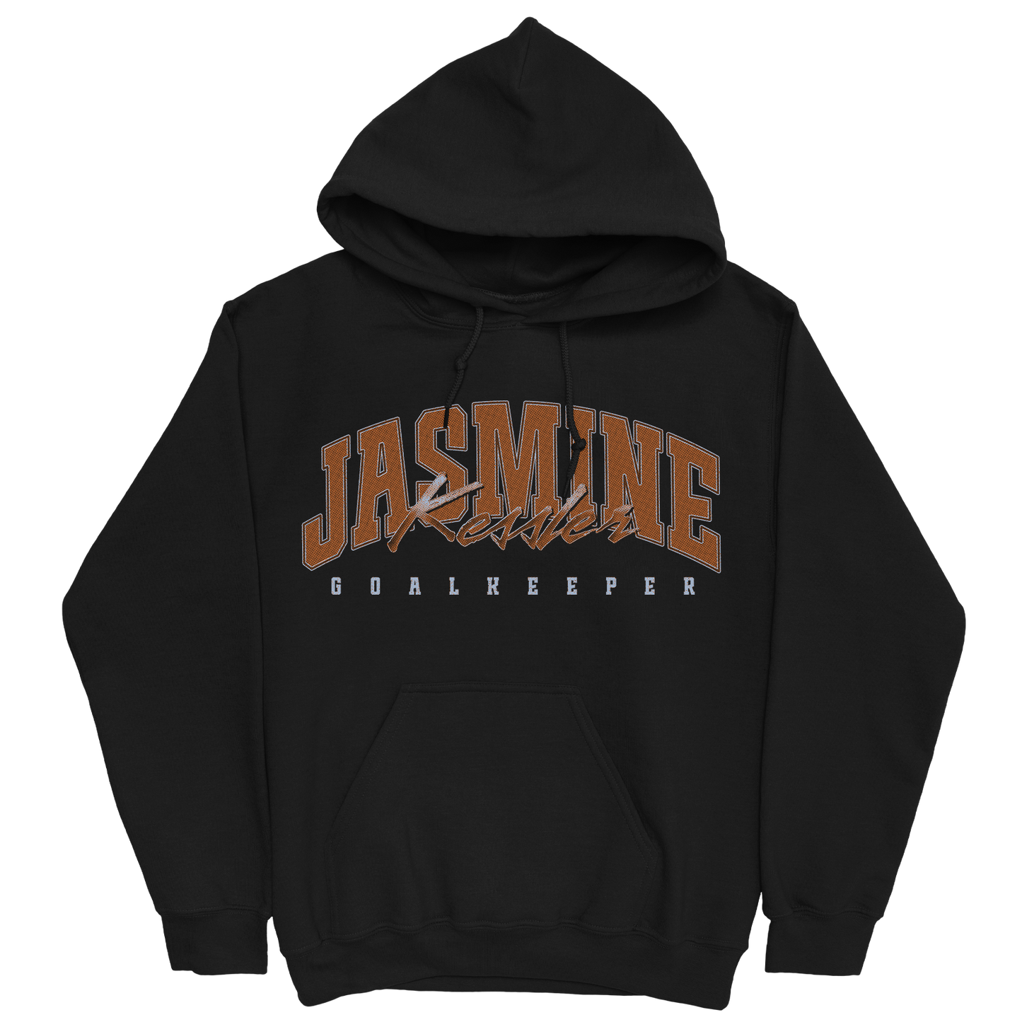 JASMINE KESSLER RETRO BLACK HOODIE