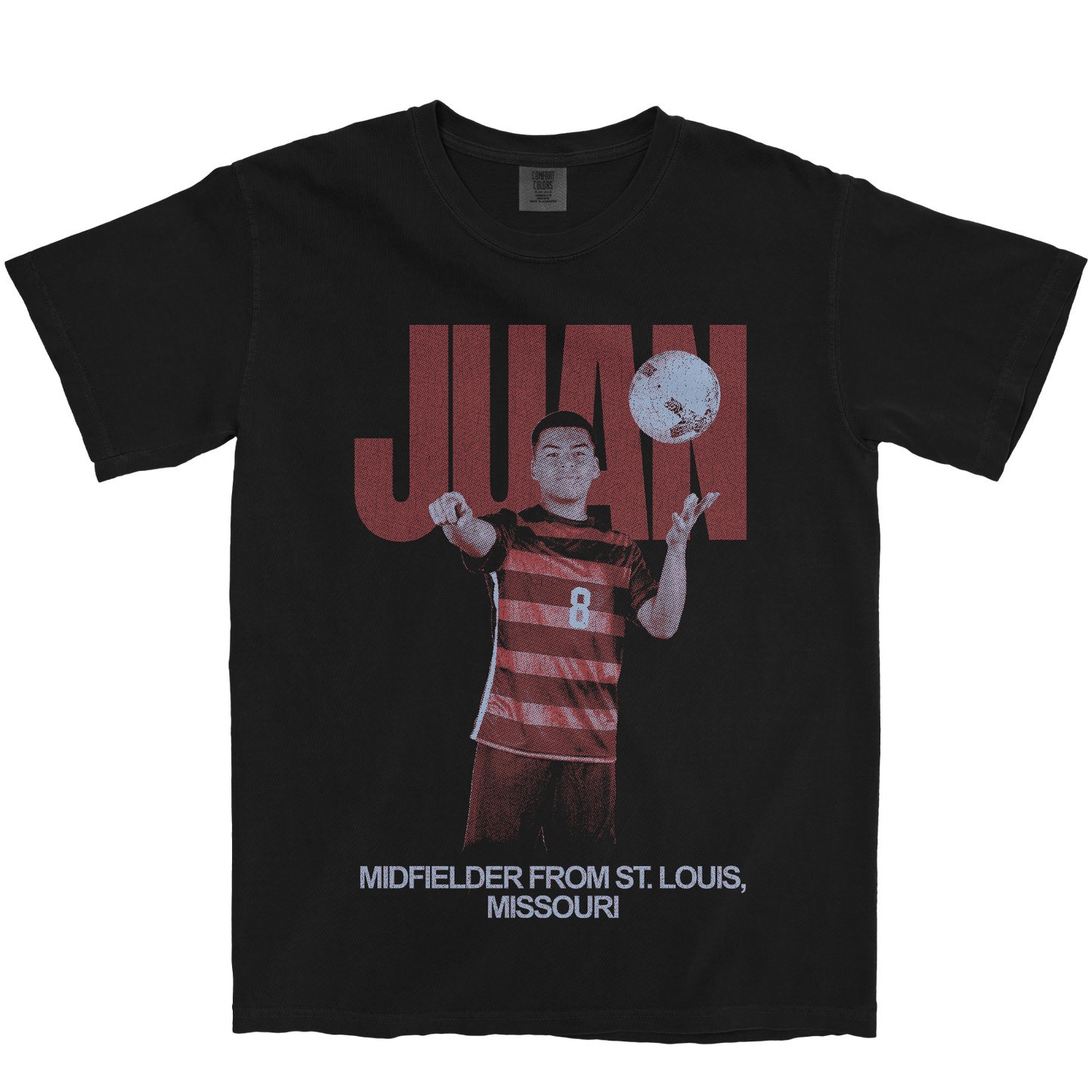 PABLO JUAN VINTAGE BLACK TEE