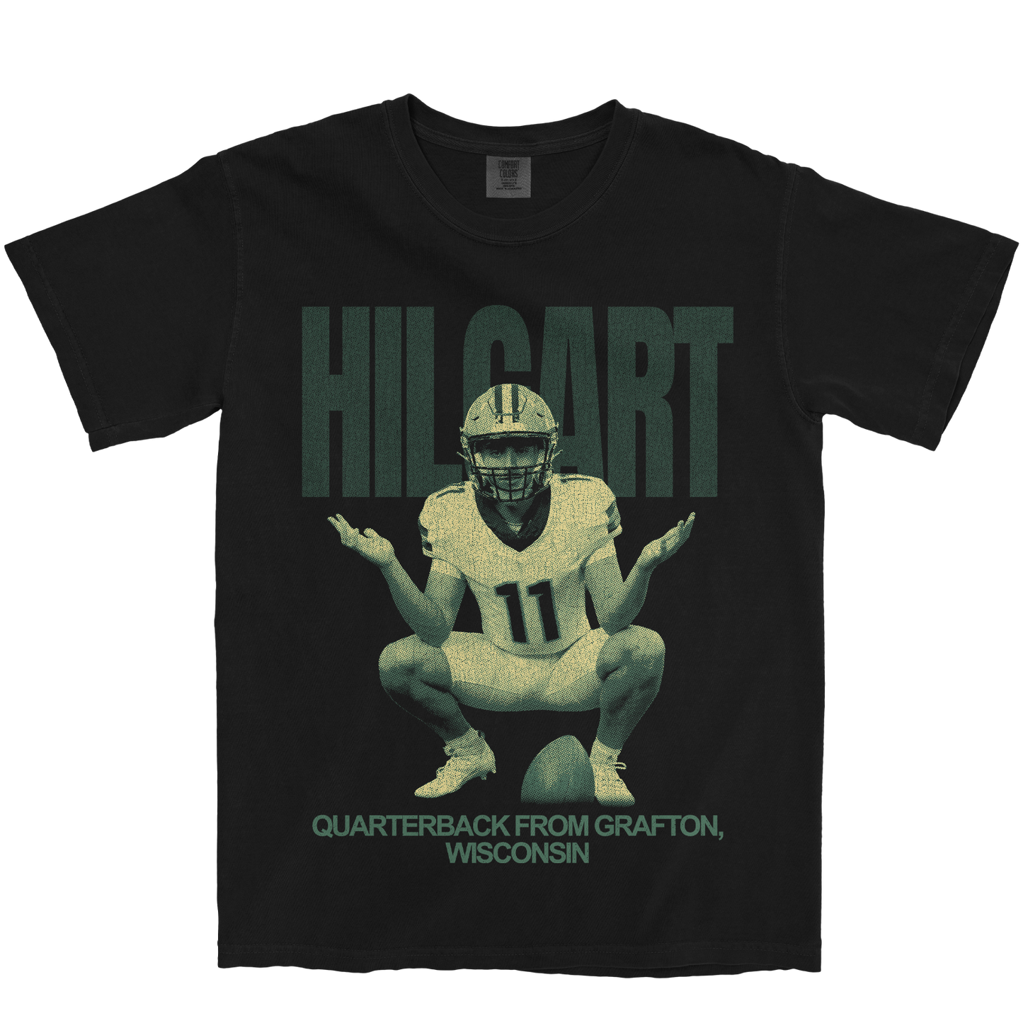 BRADY HILGART VINTAGE BLACK TEE