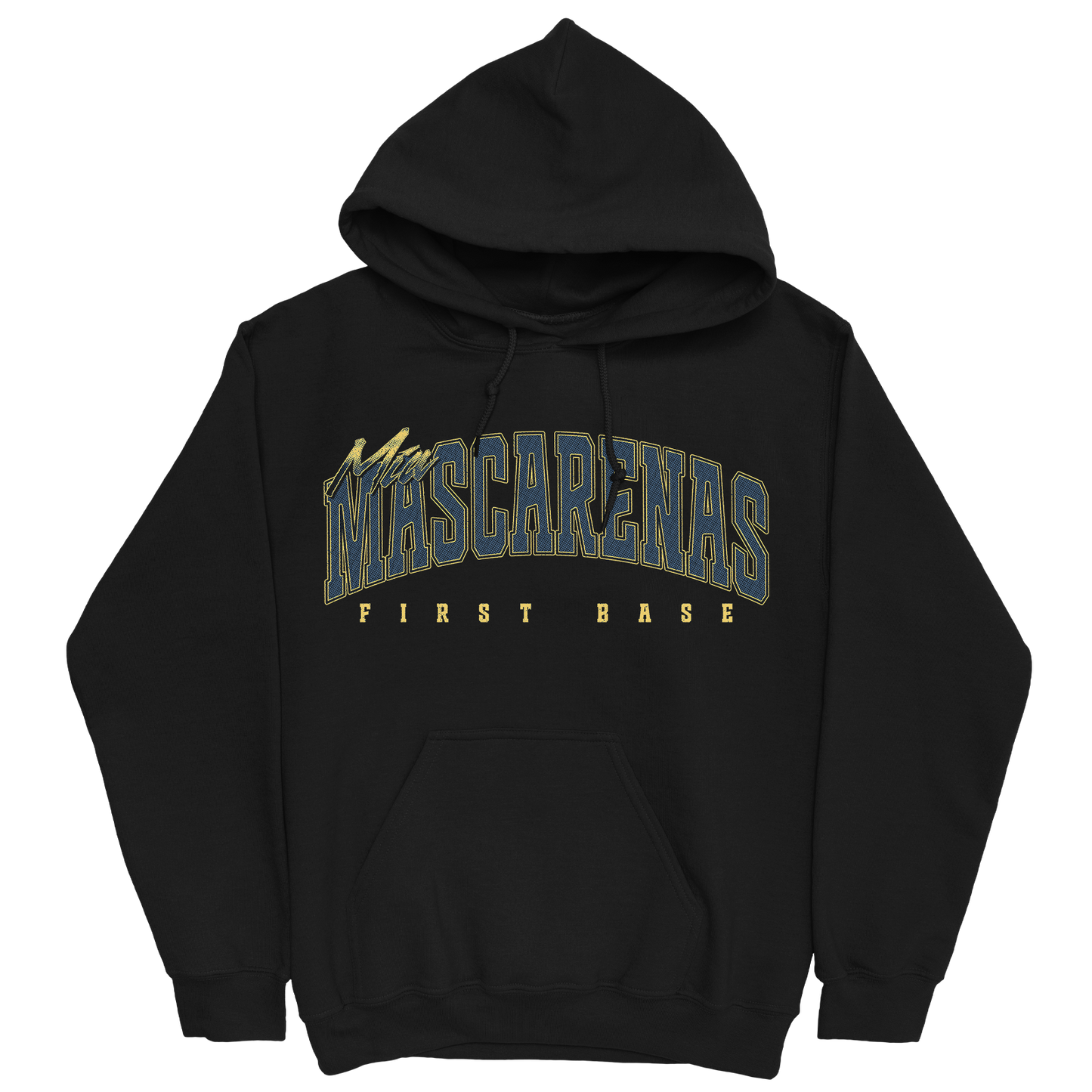 MIA MASCARENAS RETRO BLACK HOODIE