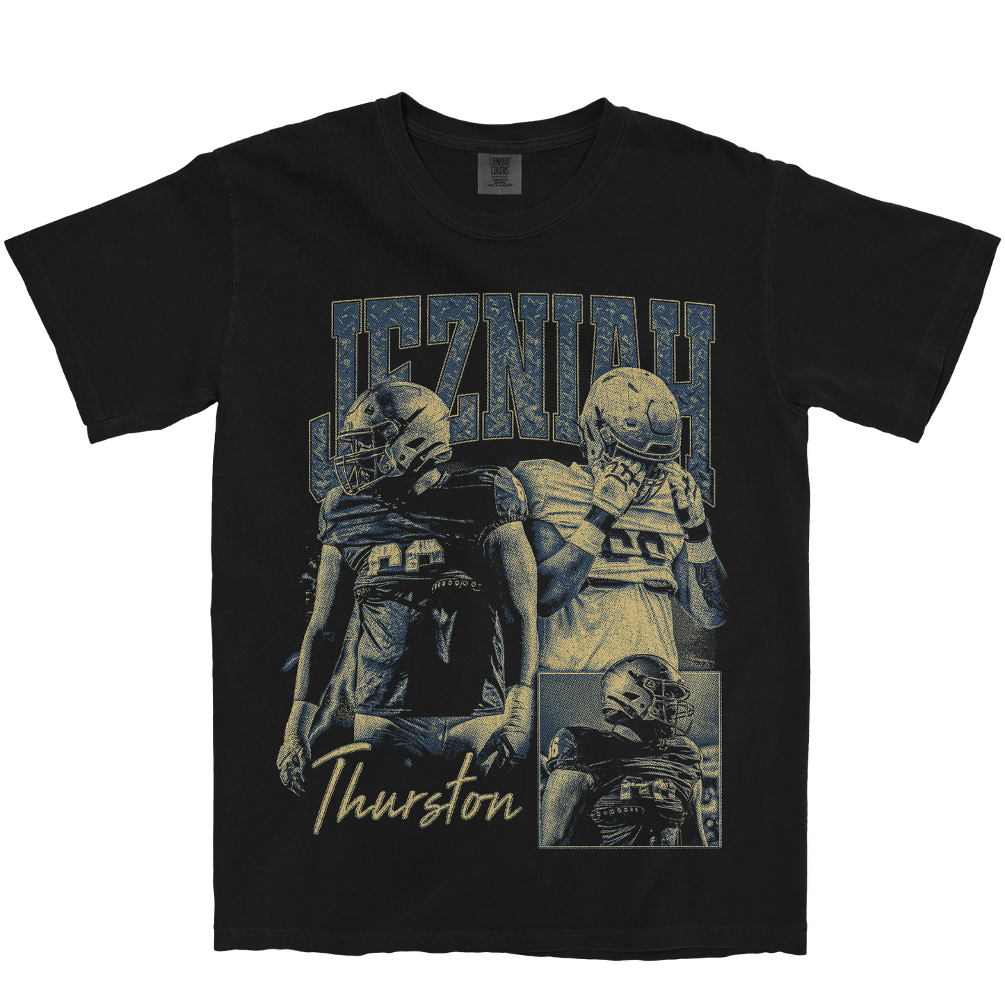 JEZNIAH THURSTON GRAPHIC BLACK TEE