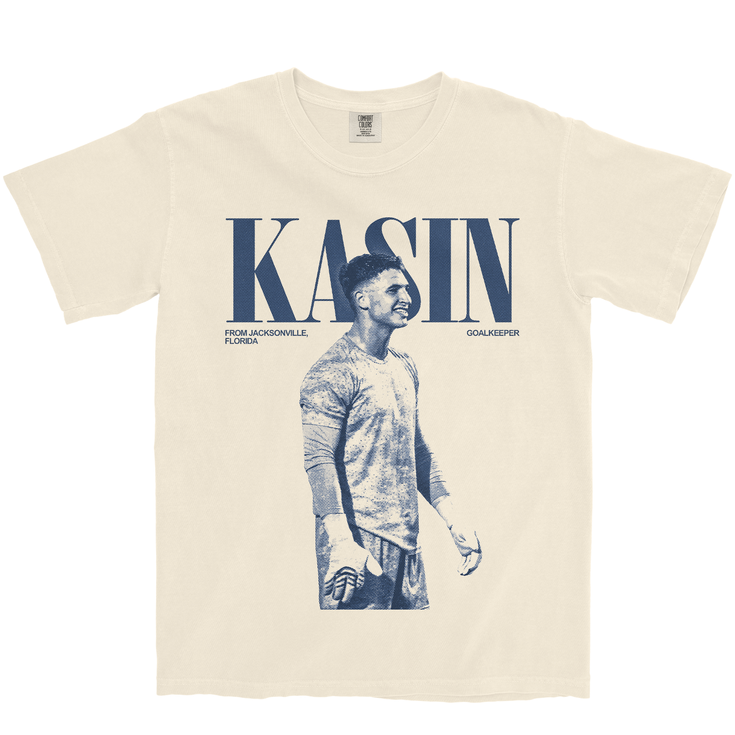 NOAH KASIN VINTAGE IVORY TEE