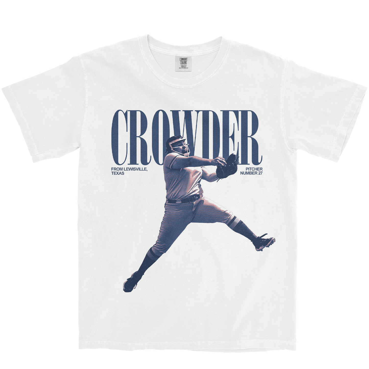 LUCY CROWDER VINTAGE WHITE TEE