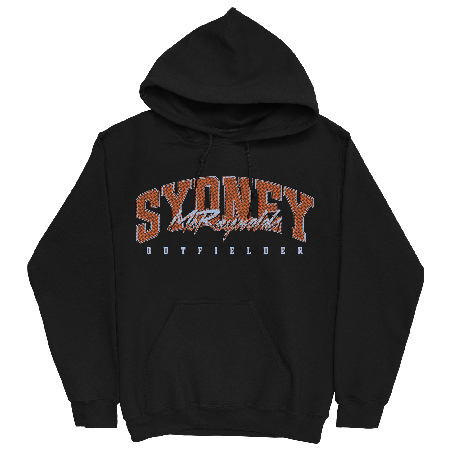 SYDNEY MCREYNOLDS RETRO BLACK HOODIE