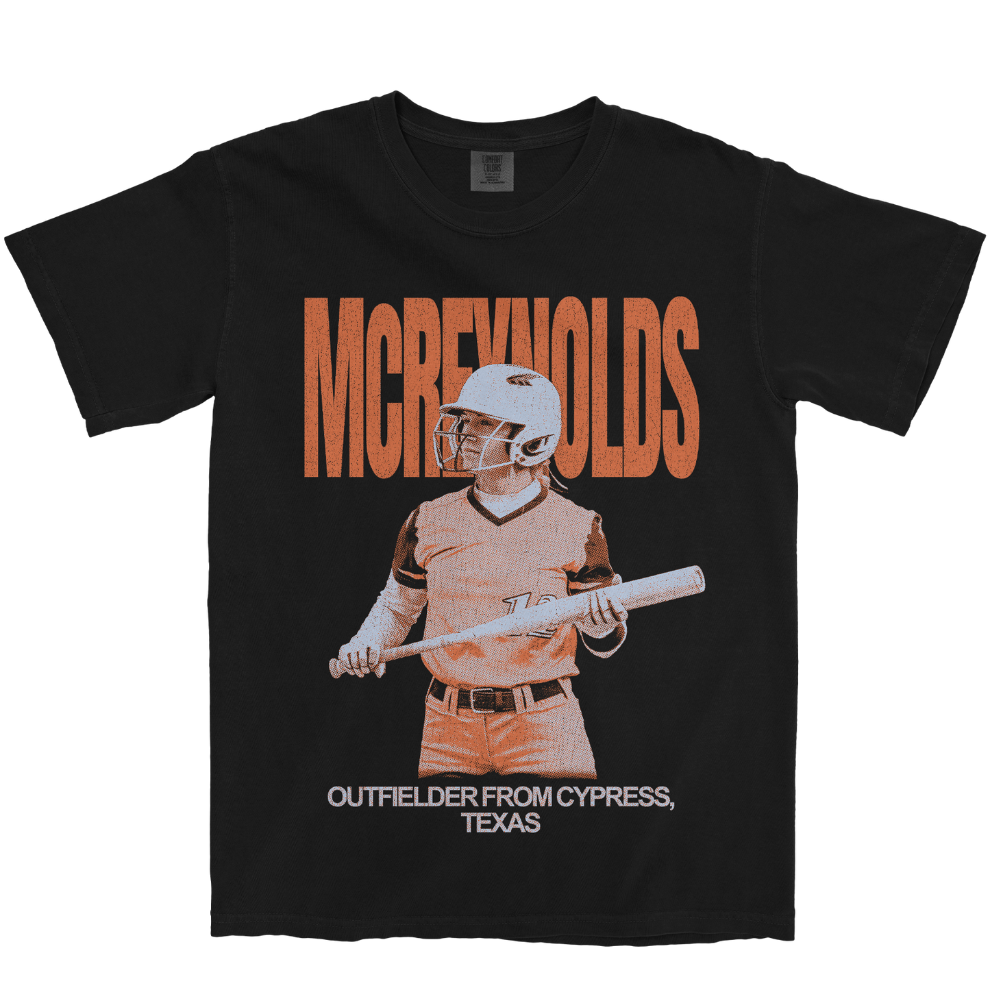 SYDNEY MCREYNOLDS VINTAGE BLACK TEE