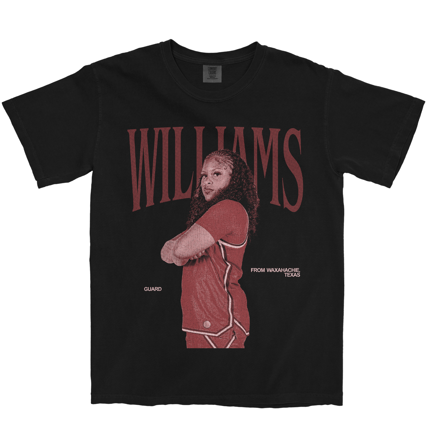 MYA WILLIAMS VINTAGE BLACK TEE