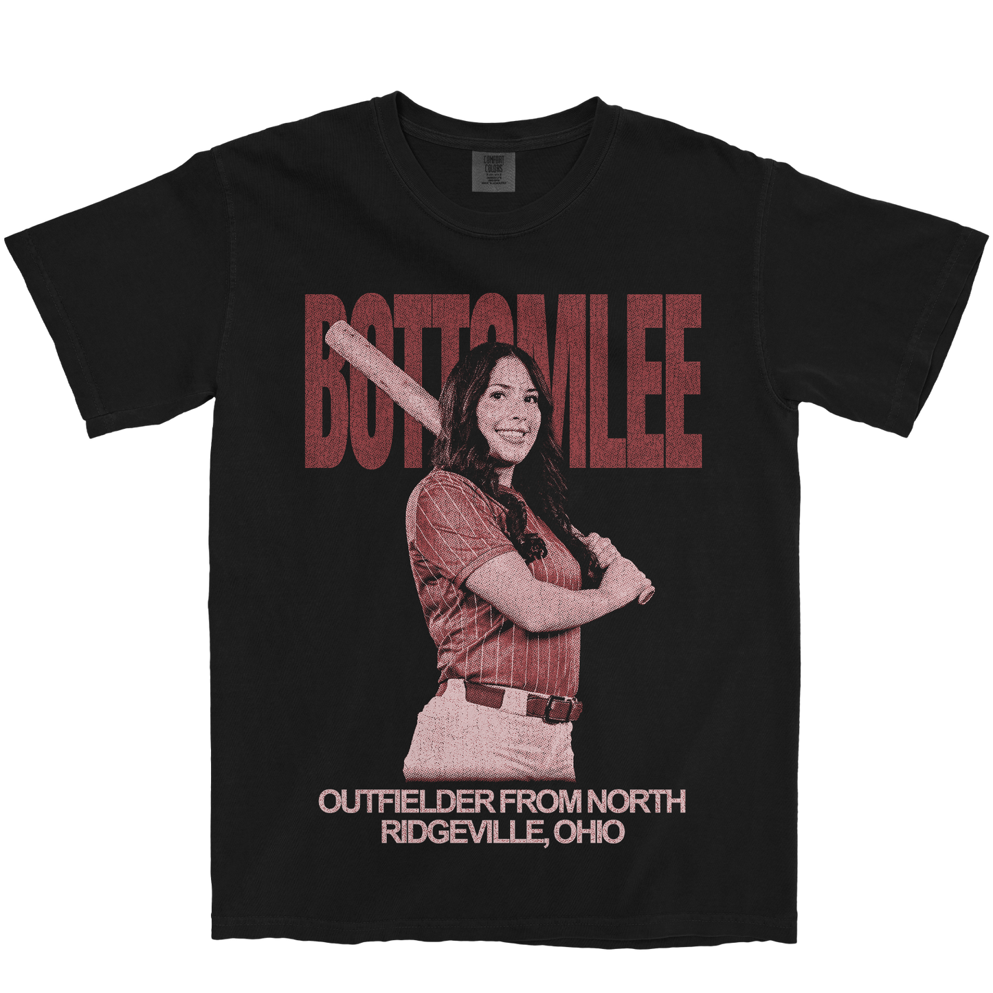 NAOMI BOTTOMLEE VINTAGE BLACK TEE