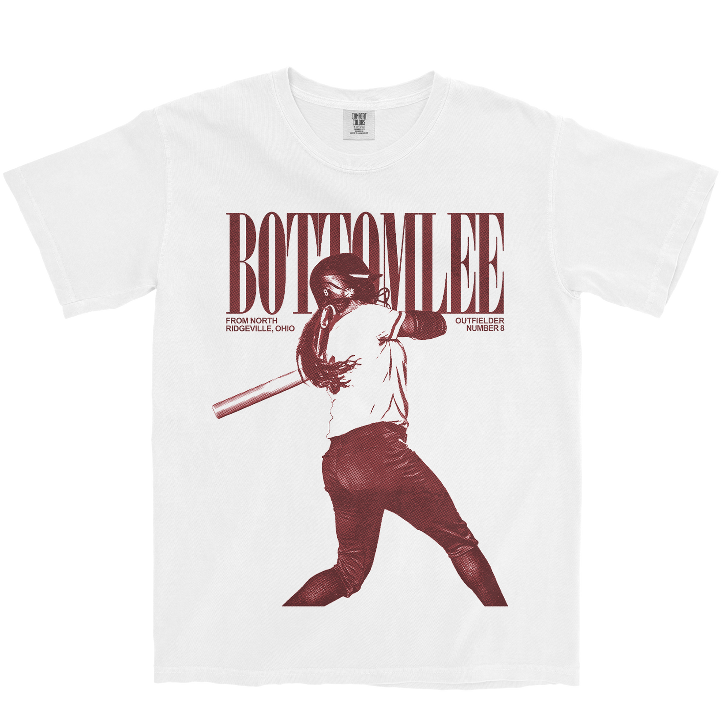 NAOMI BOTTOMLEE VINTAGE WHITE TEE