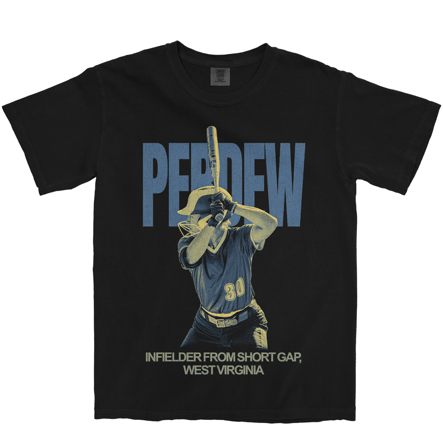 MARIÉ PERDEW VINTAGE BLACK TEE