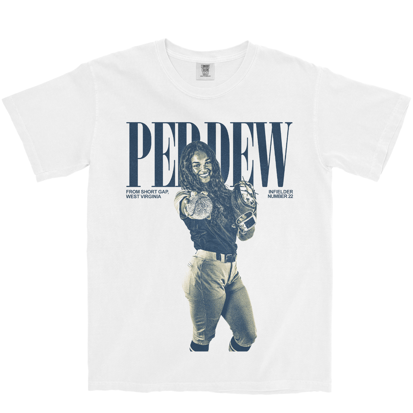 MARIÉ PERDEW VINTAGE WHITE TEE