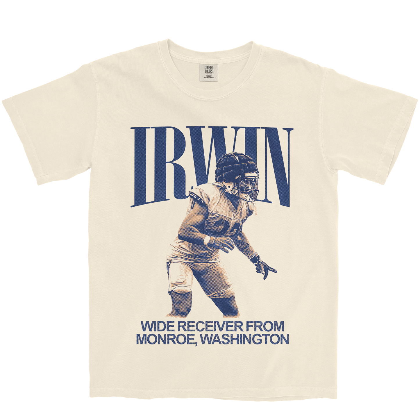 JACK IRWIN VINTAGE IVORY TEE