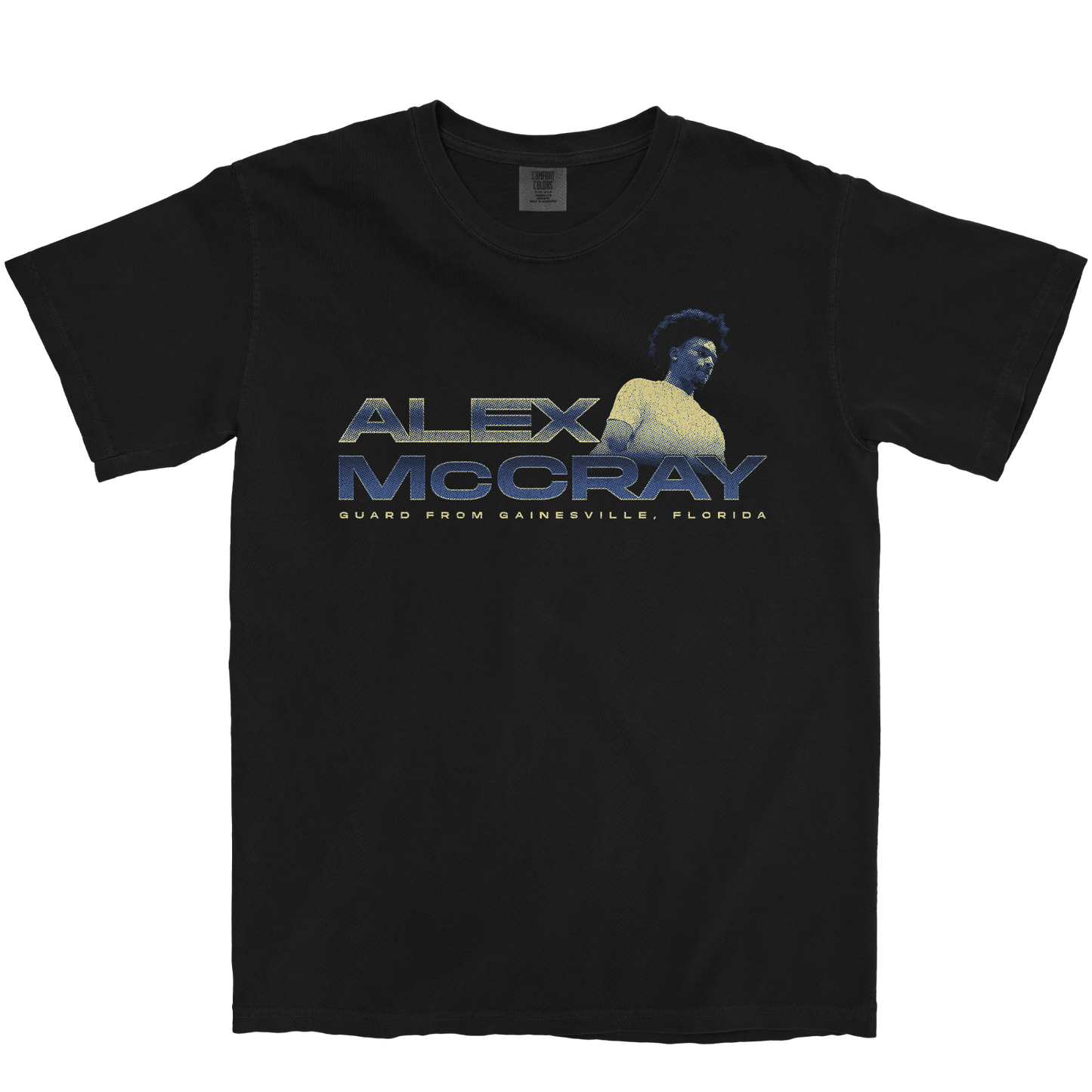 ALEX MCCRAY RETRO BLACK TEE