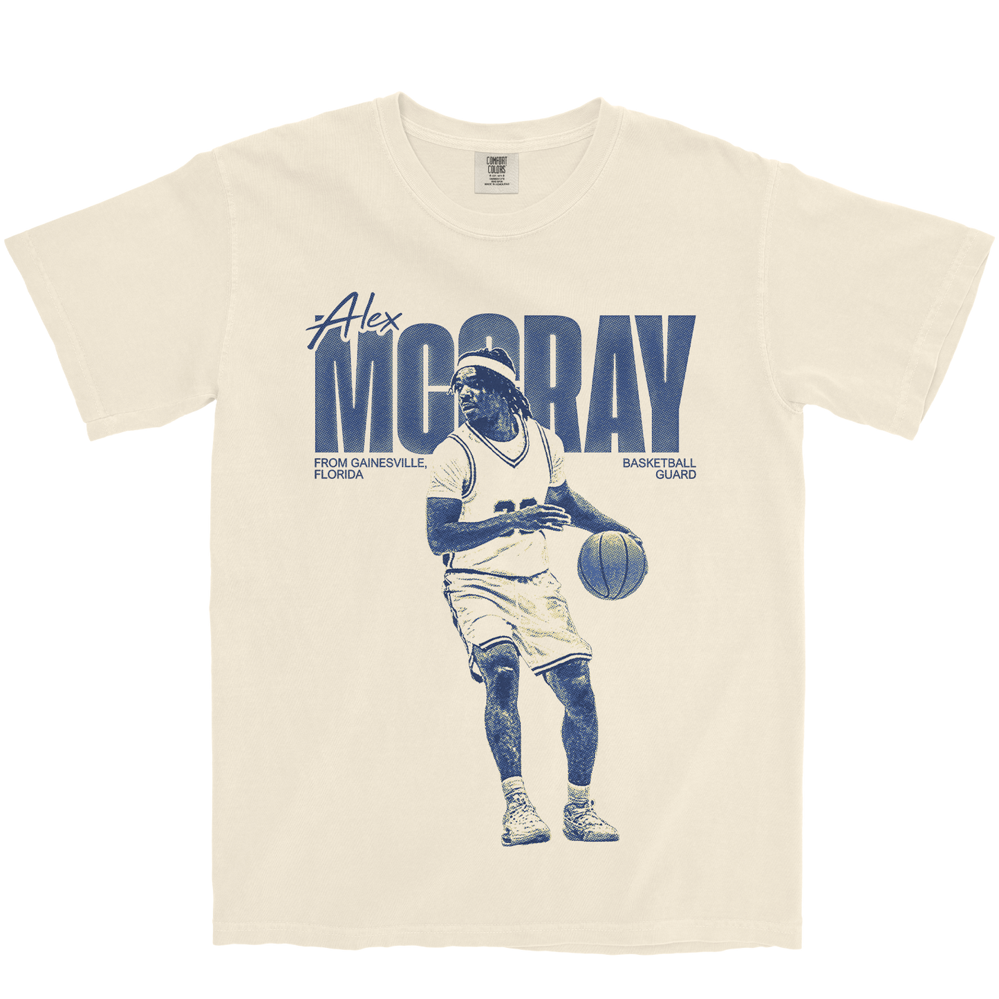 ALEX MCCRAY VINTAGE IVORY TEE