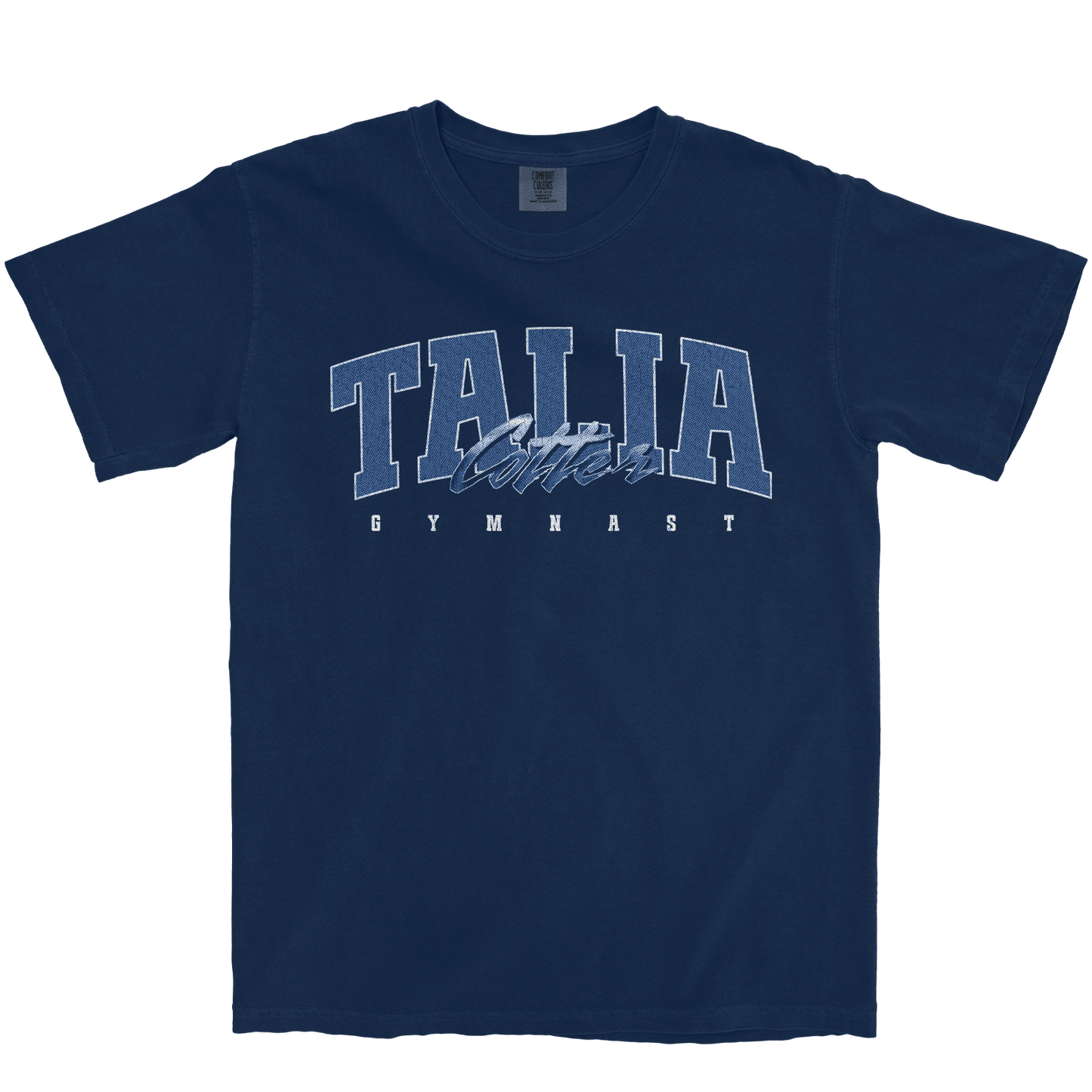 TALIA COTTER CLASSIC NAVY TEE