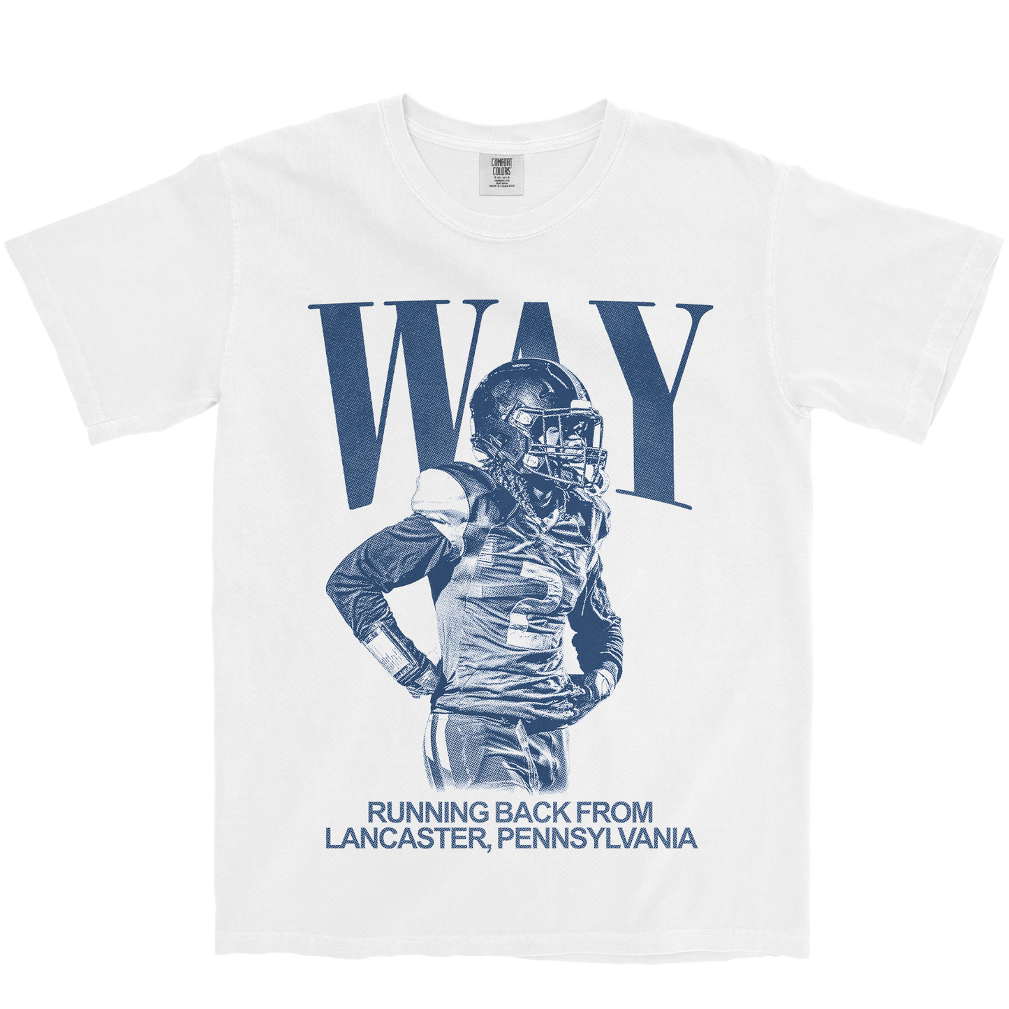 BRANDON WAY VINTAGE WHITE TEE