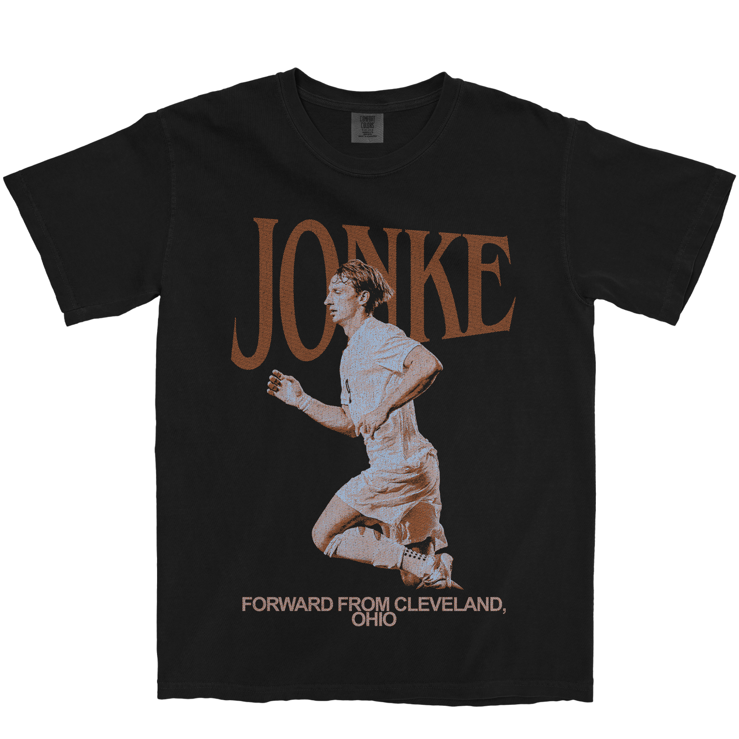 DAKOTA JONKE VINTAGE BLACK TEE