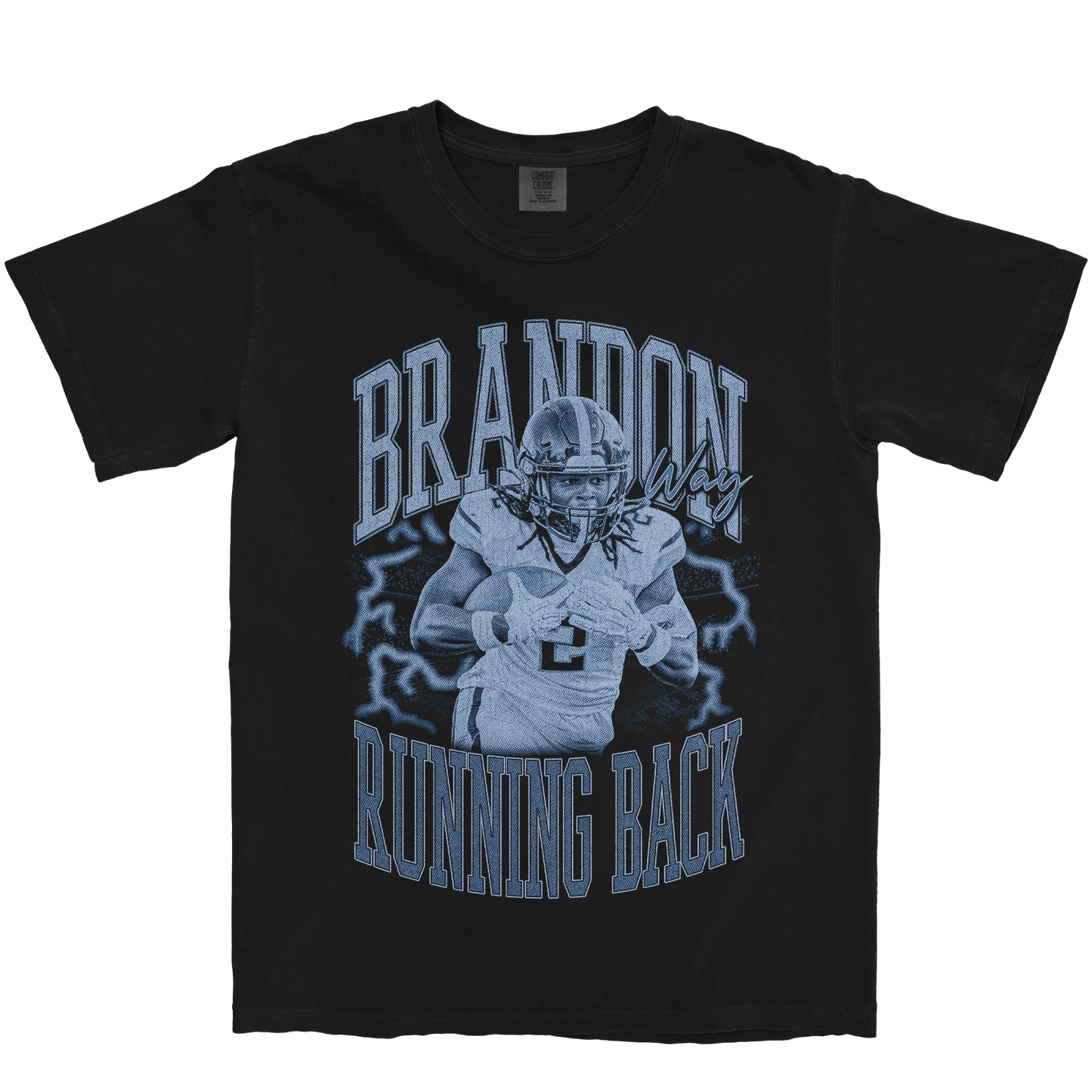 BRANDON WAY VINTAGE BLACK TEE