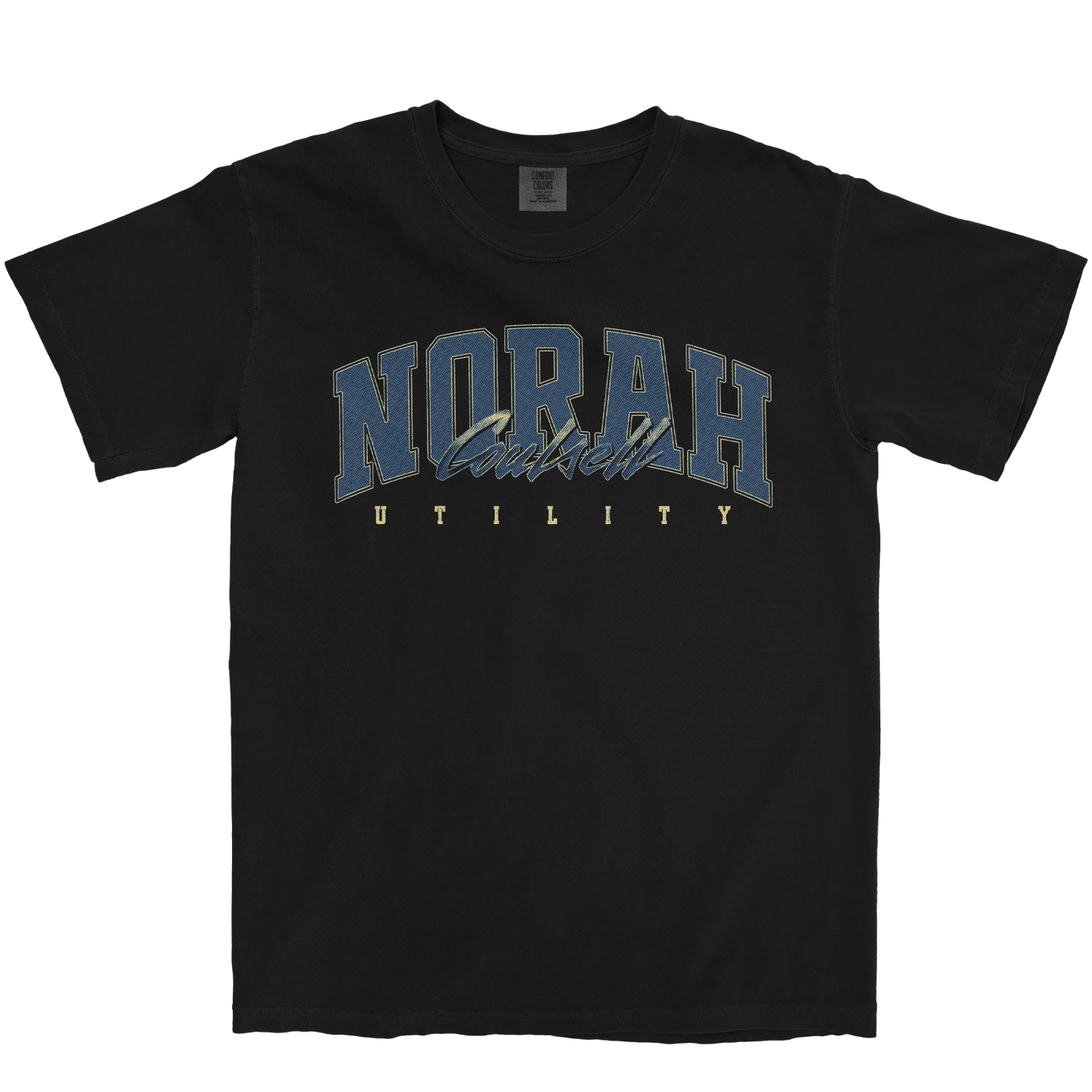 NORAH COULSELL RETRO BLACK TEE