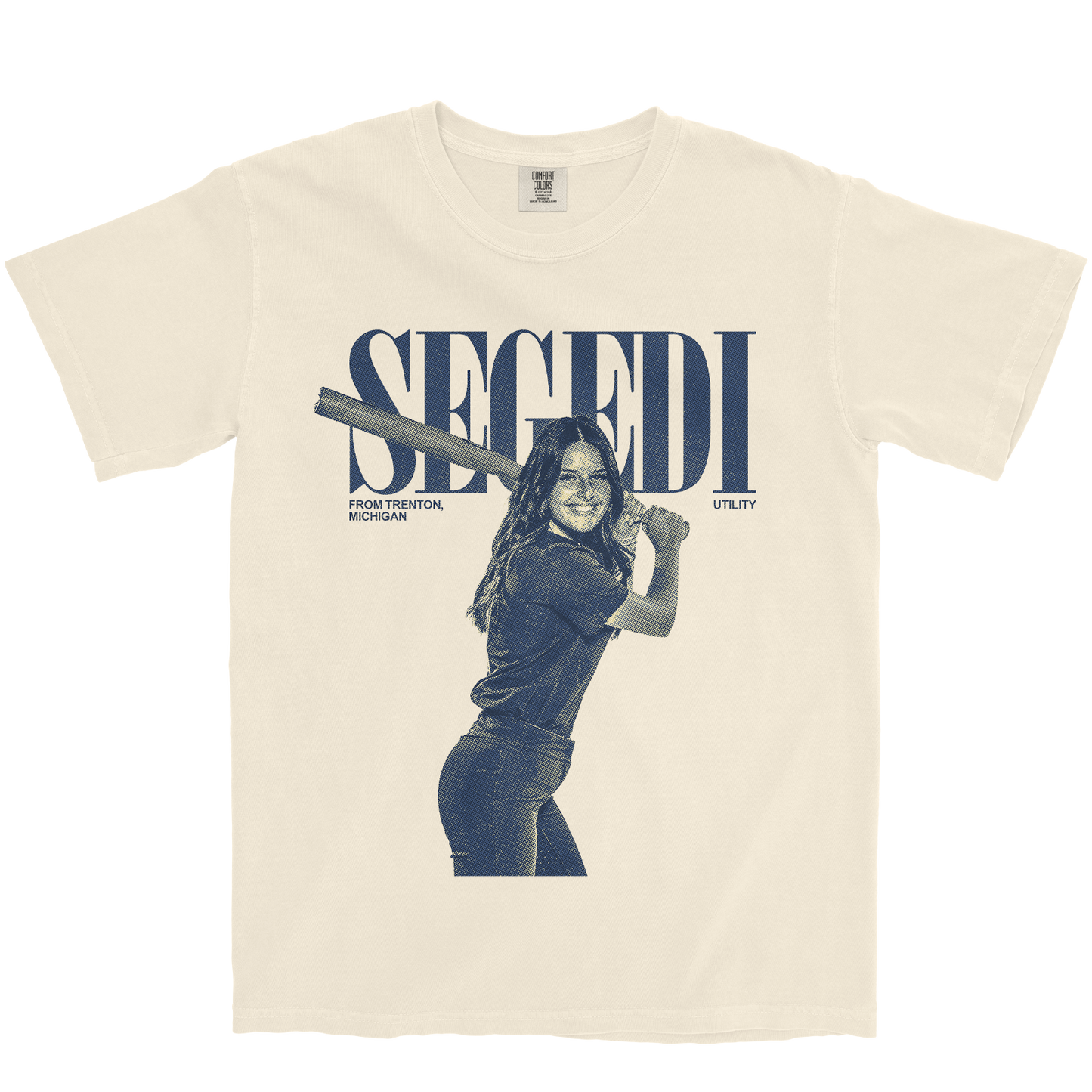 ANNIKA SEGEDI VINTAGE IVORY TEE