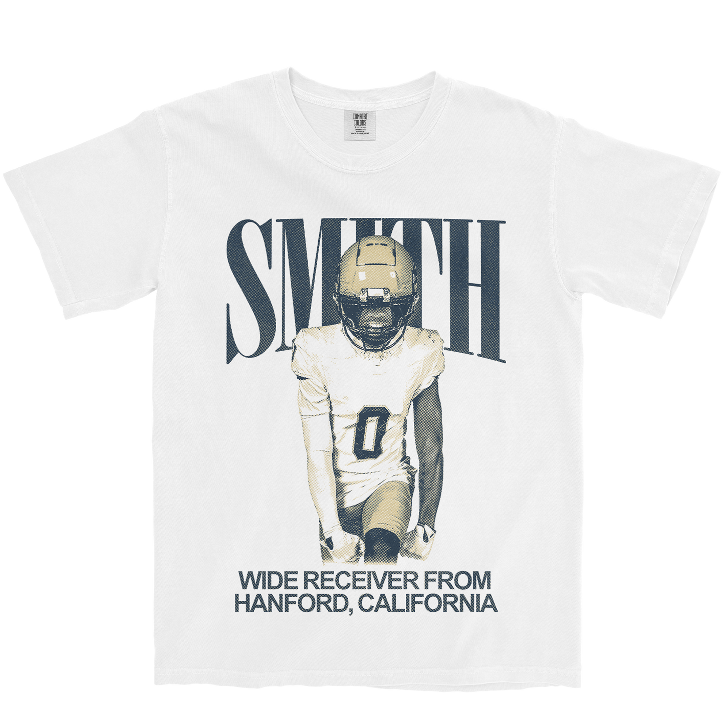 DONAVAN SMITH VINTAGE WHITE TEE