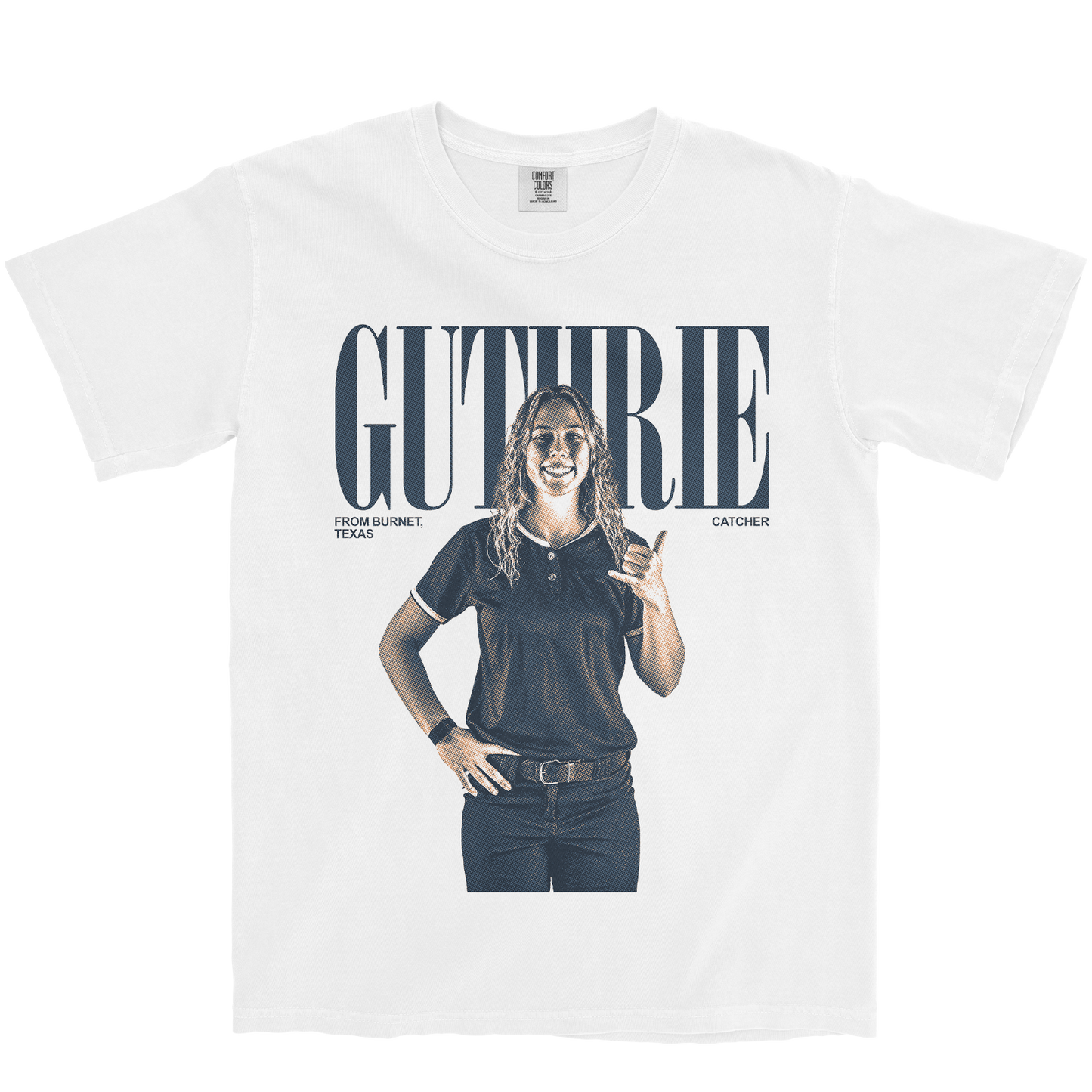CAMRYNN GUTHRIE VINTAGE WHITE TEE