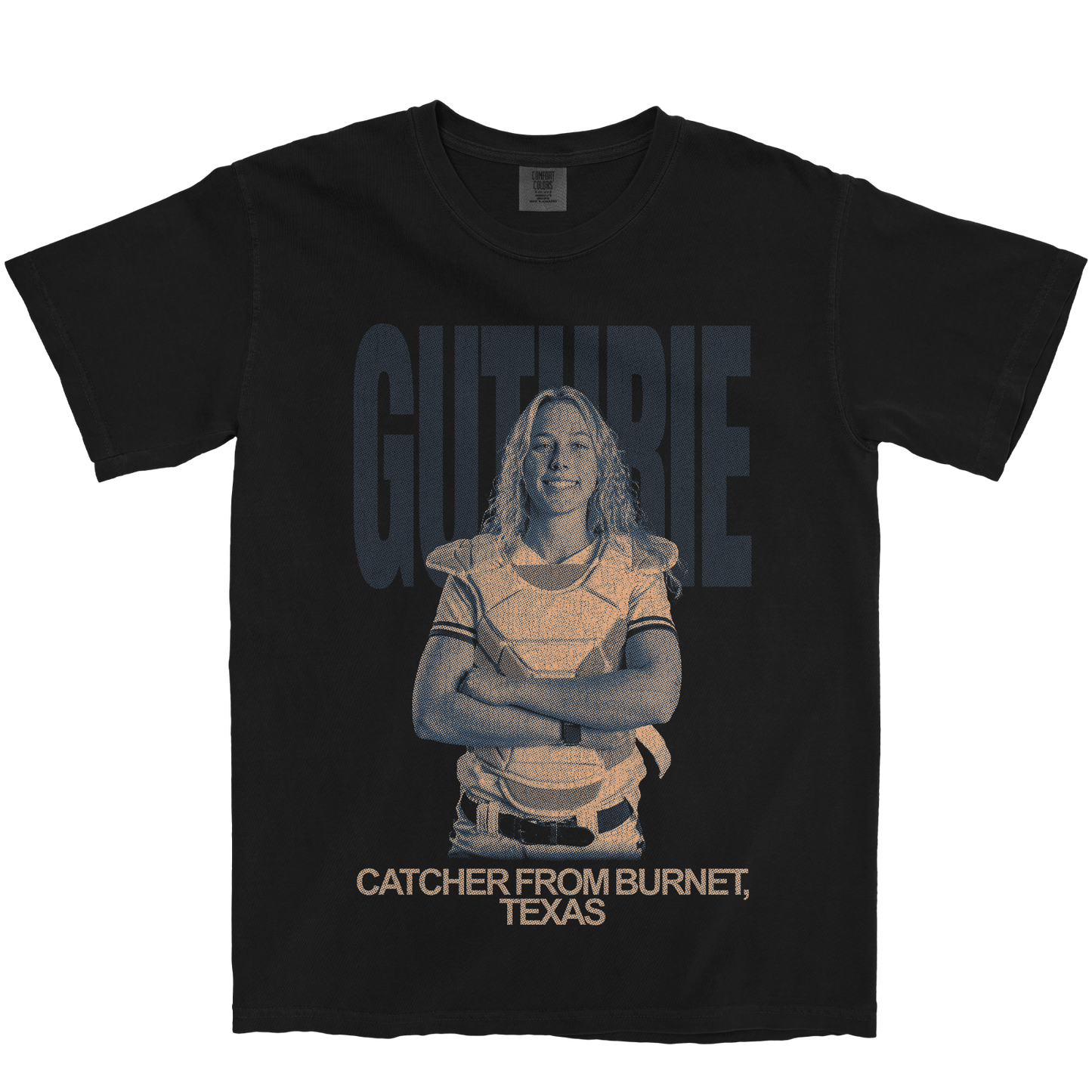 CAMRYNN GUTHRIE VINTAGE BLACK TEE