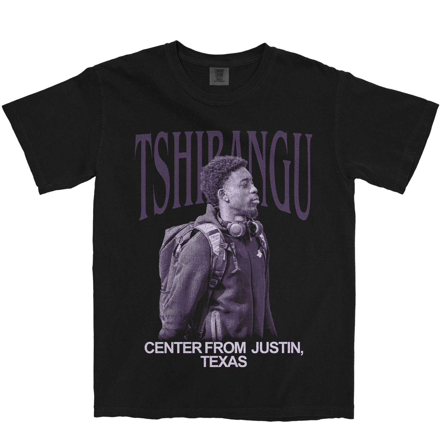 KABEYA TSHIBANGU VINTAGE BLACK TEE