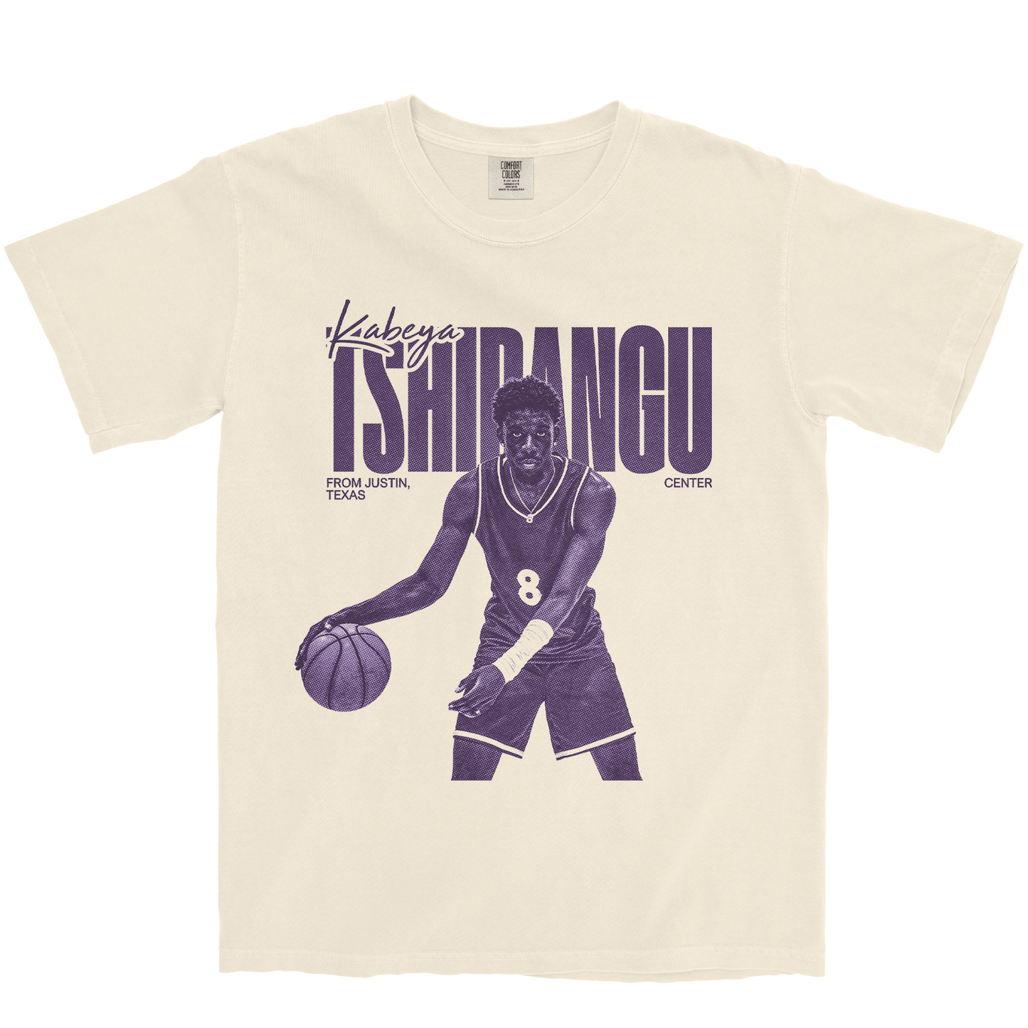KABEYA TSHIBANGU VINTAGE IVORY TEE