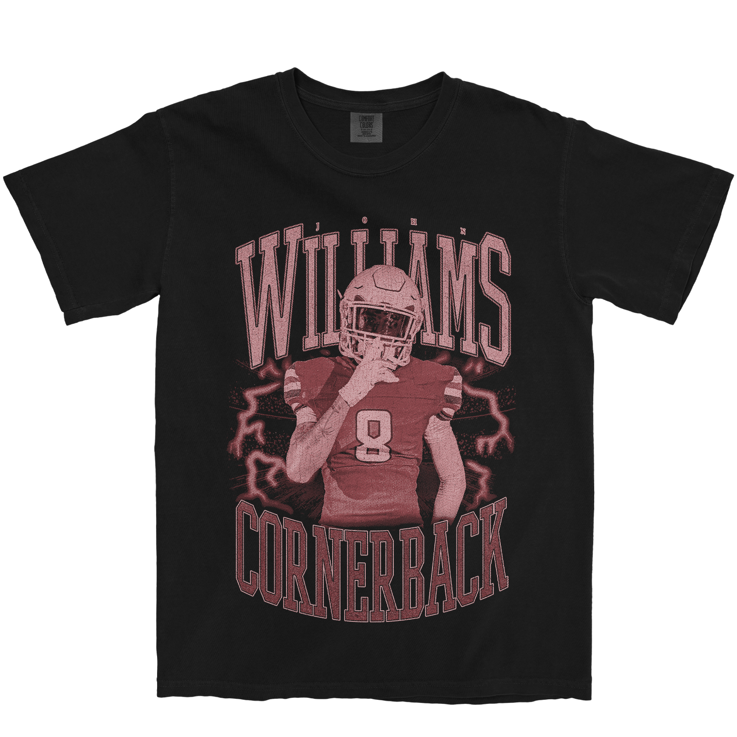 JOHN WILLIAMS VINTAGE BLACK TEE