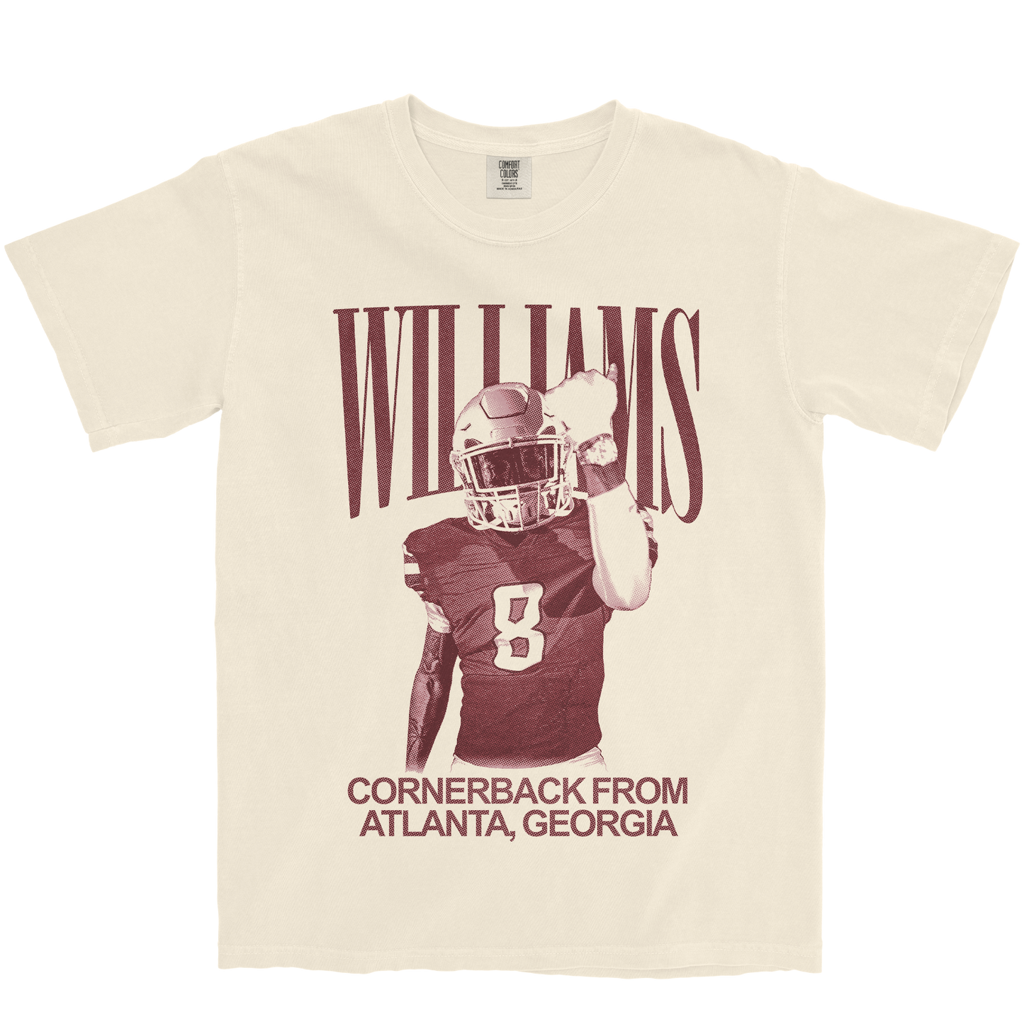 JOHN WILLIAMS VINTAGE IVORY TEE