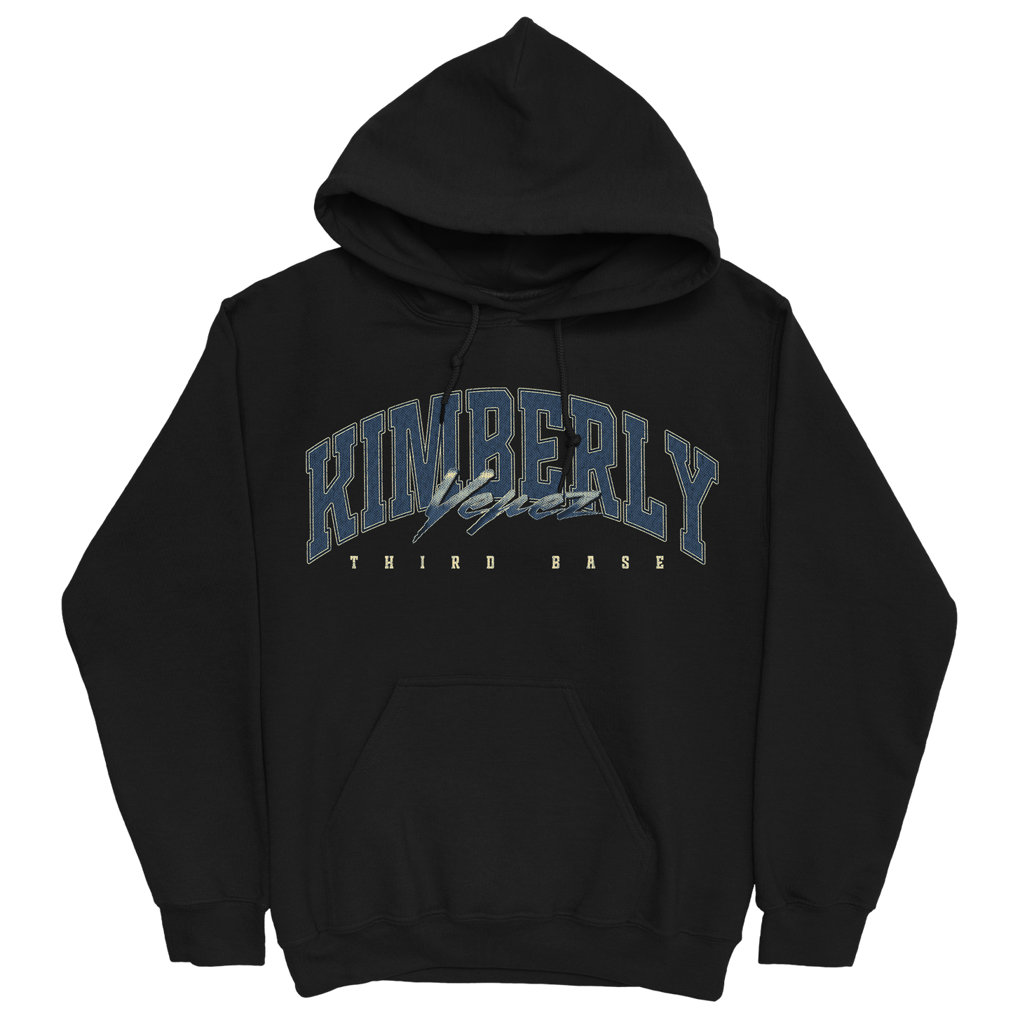 KIMBERLY YEPEZ RETRO BLACK HOODIE