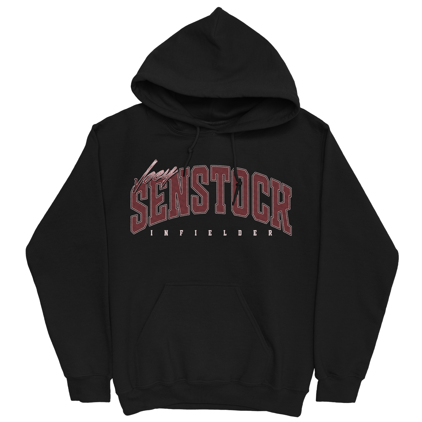 JOEY SENSTOCK RETRO BLACK HOODIE