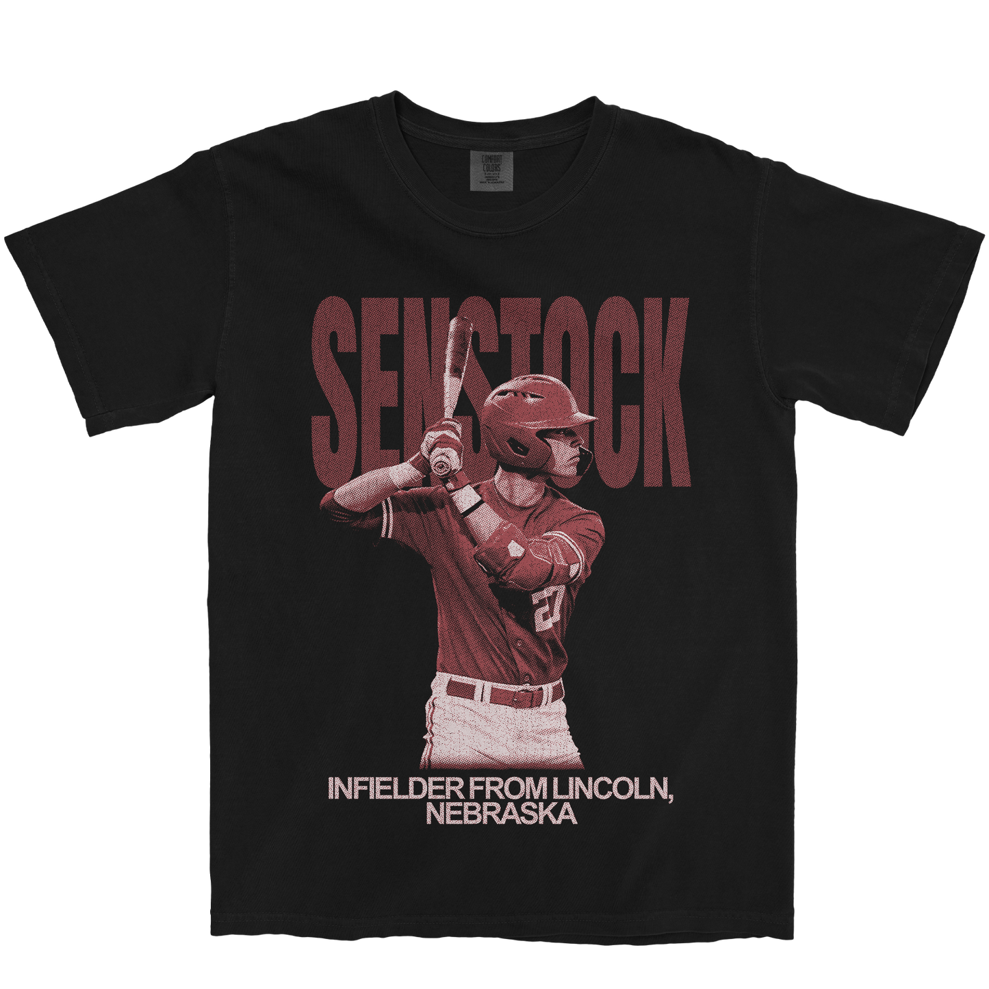 JOEY SENSTOCK VINTAGE BLACK TEE