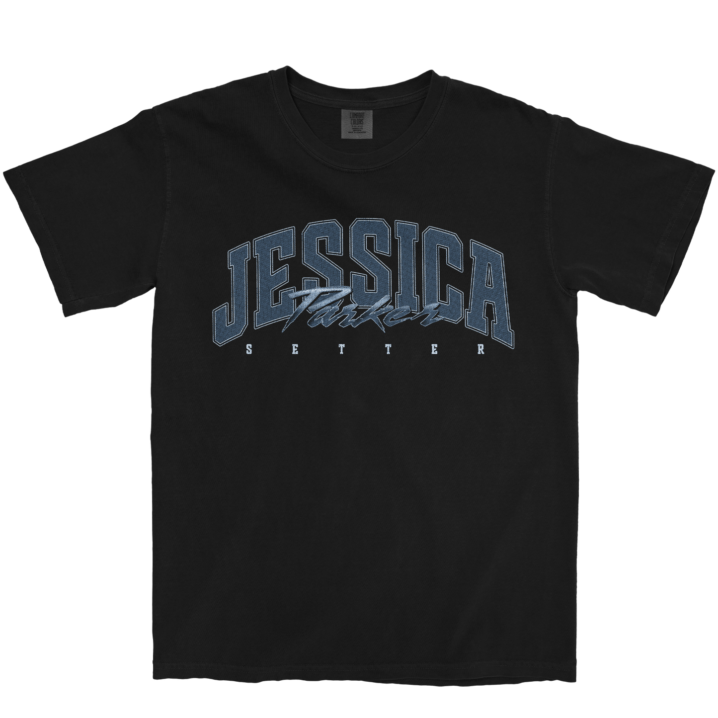 JESSICA PARKER RETRO BLACK TEE