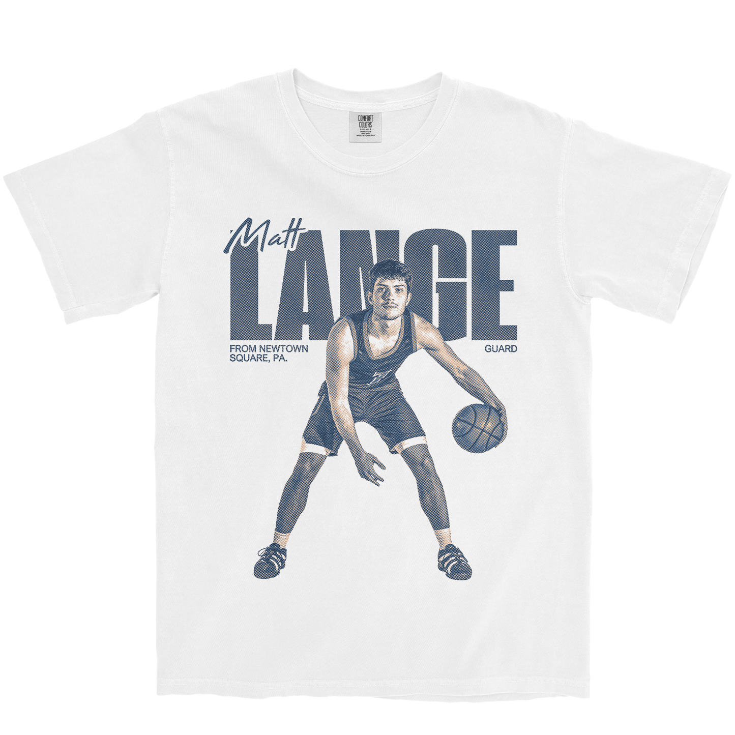 MATT LANGE VINTAGE WHITE TEE