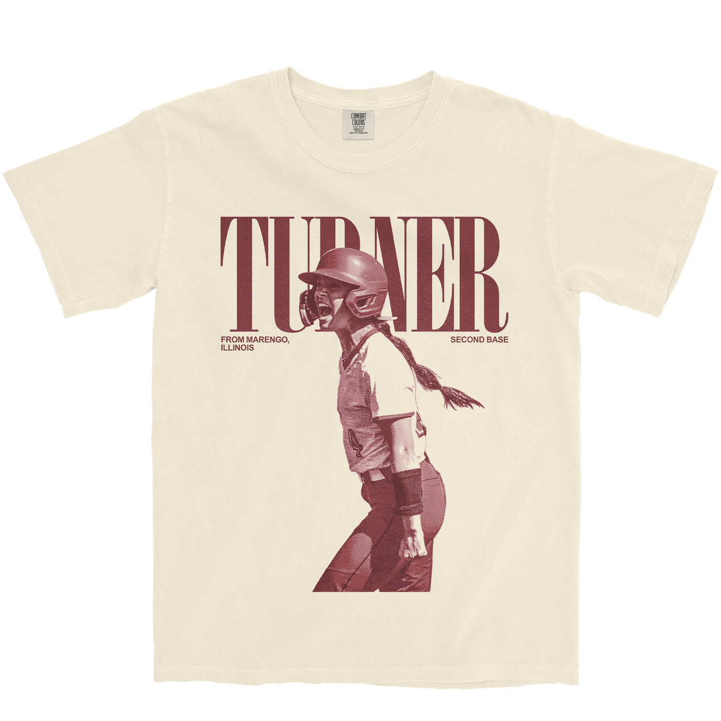 JENNA TURNER VINTAGE IVORY TEE