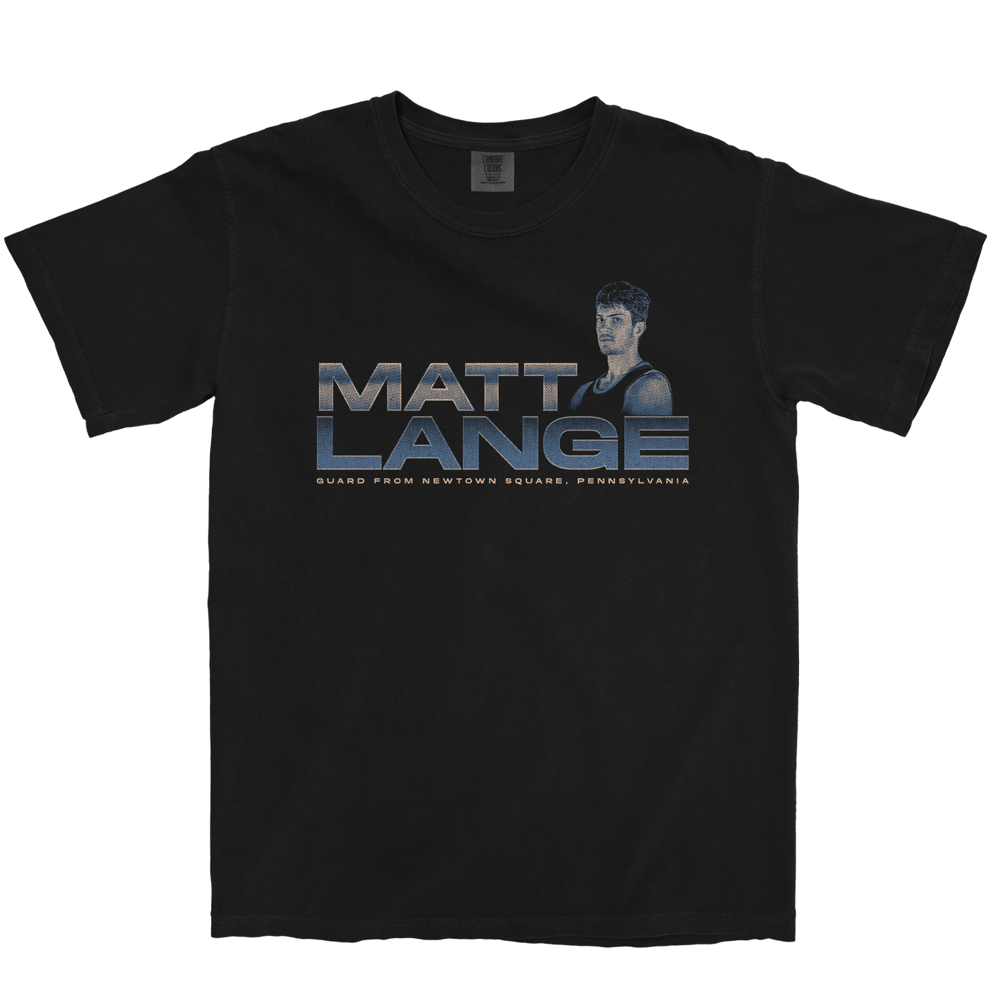 MATT LANGE RETRO BLACK TEE