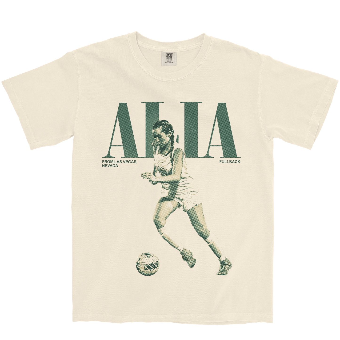 LOEGAN ALIA VINTAGE IVORY TEE