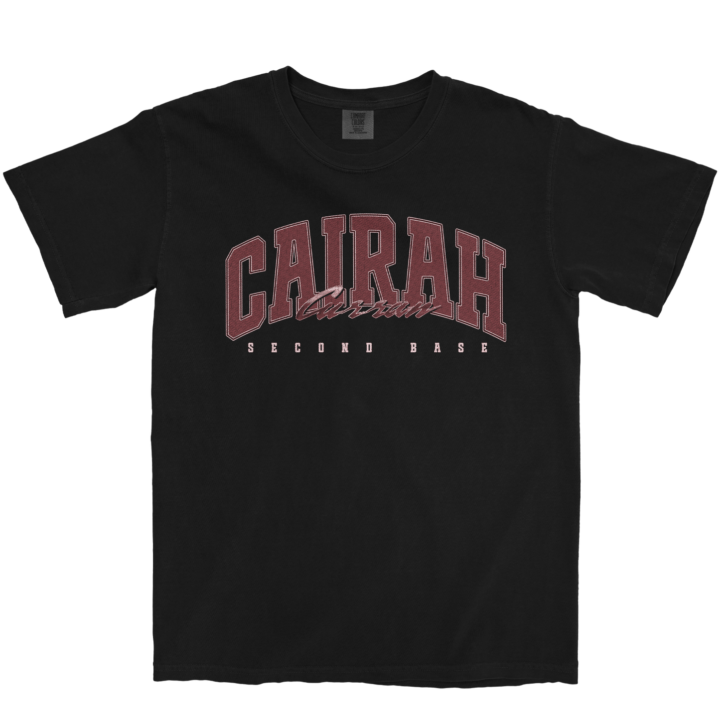 CAIRAH CURRAN RETRO BLACK TEE