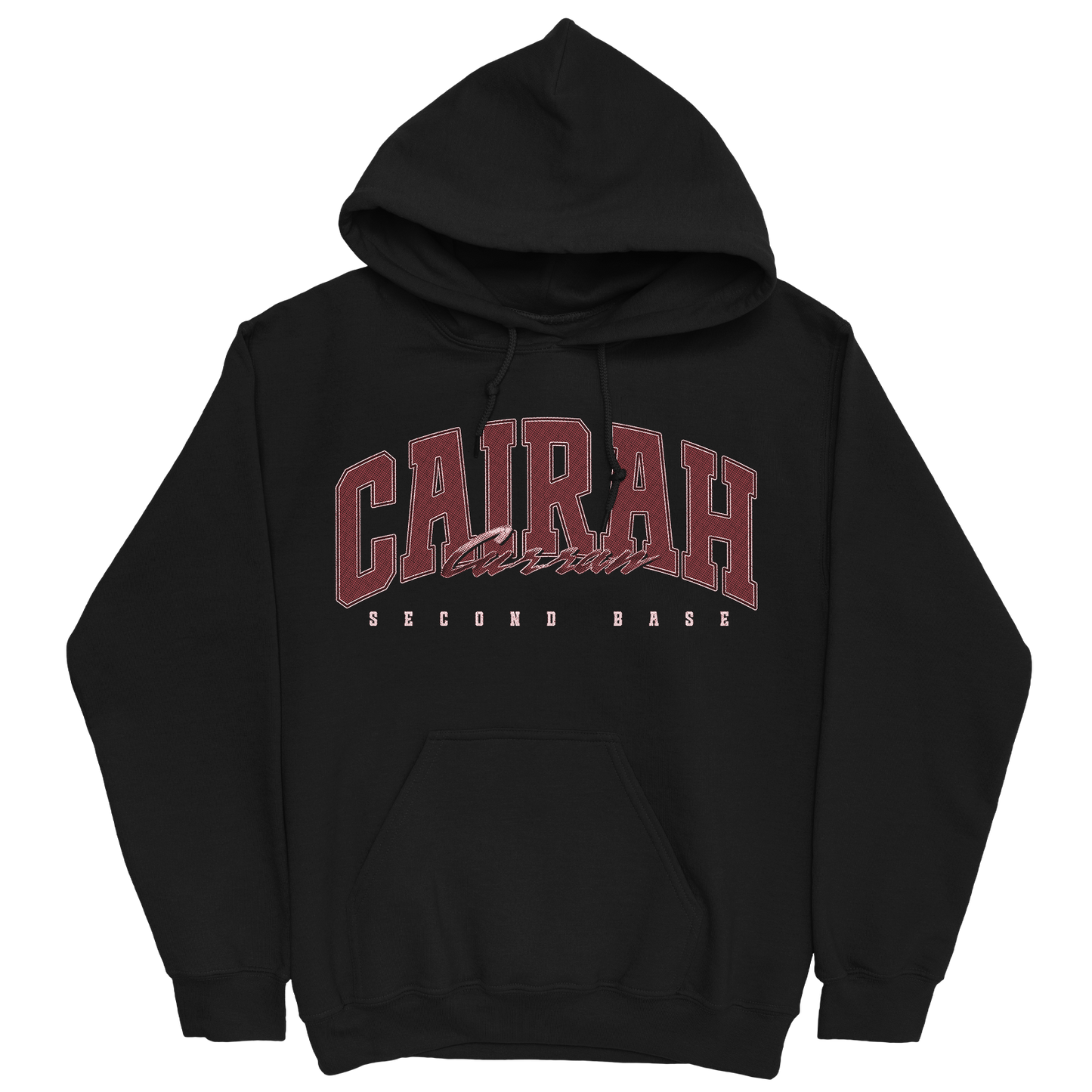 CAIRAH CURRAN RETRO BLACK HOODIE