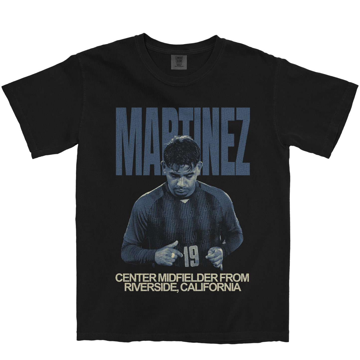 JONATHAN MARTINEZ VINTAGE BLACK TEE