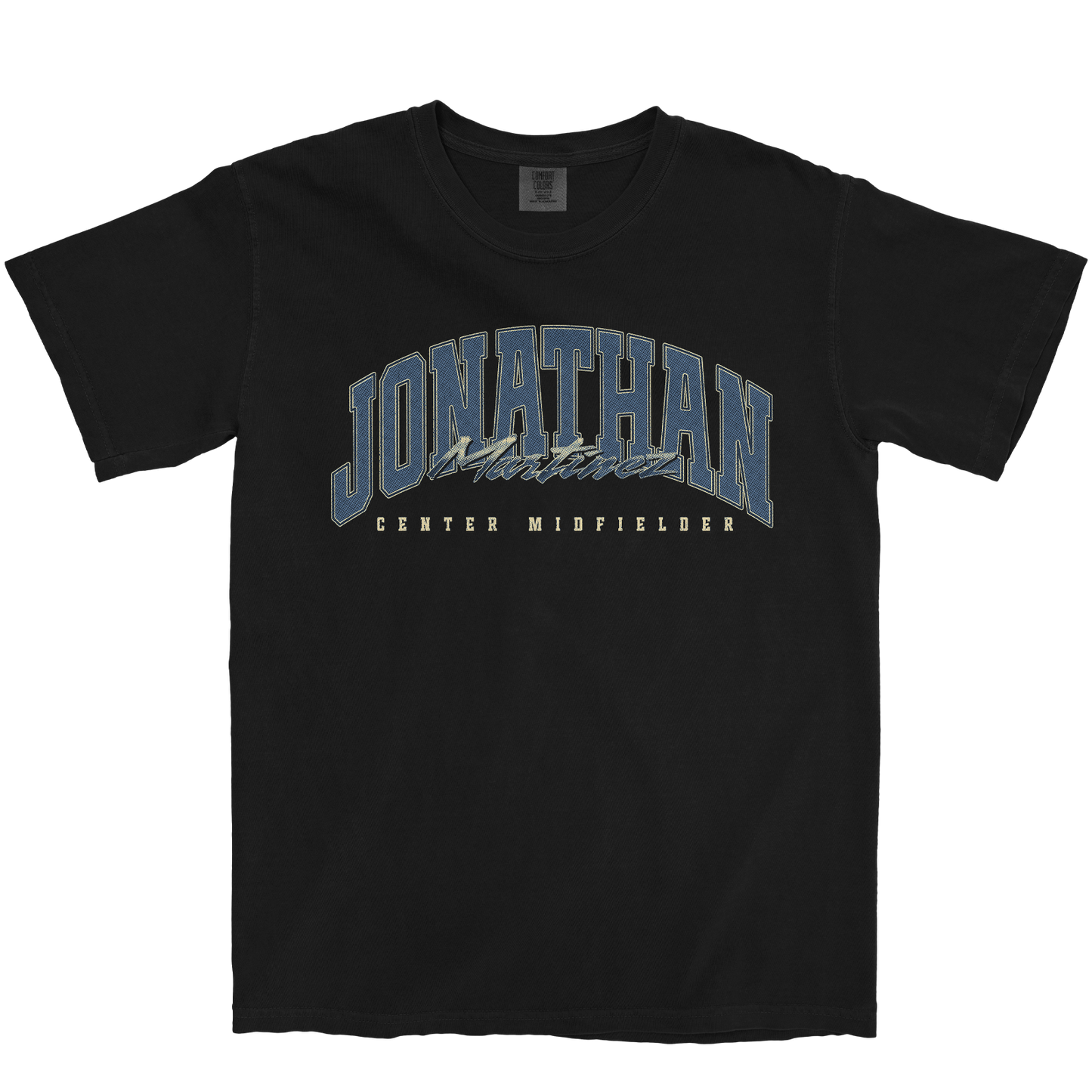 JONATHAN MARTINEZ RETRO BLACK TEE