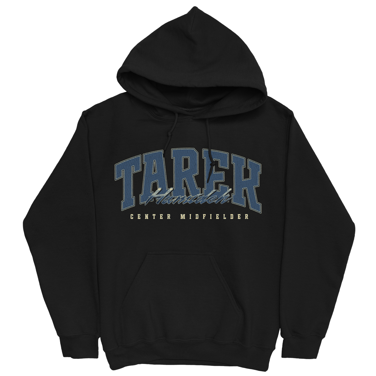 TAREK HAMIDEH RETRO BLACK HOODIE