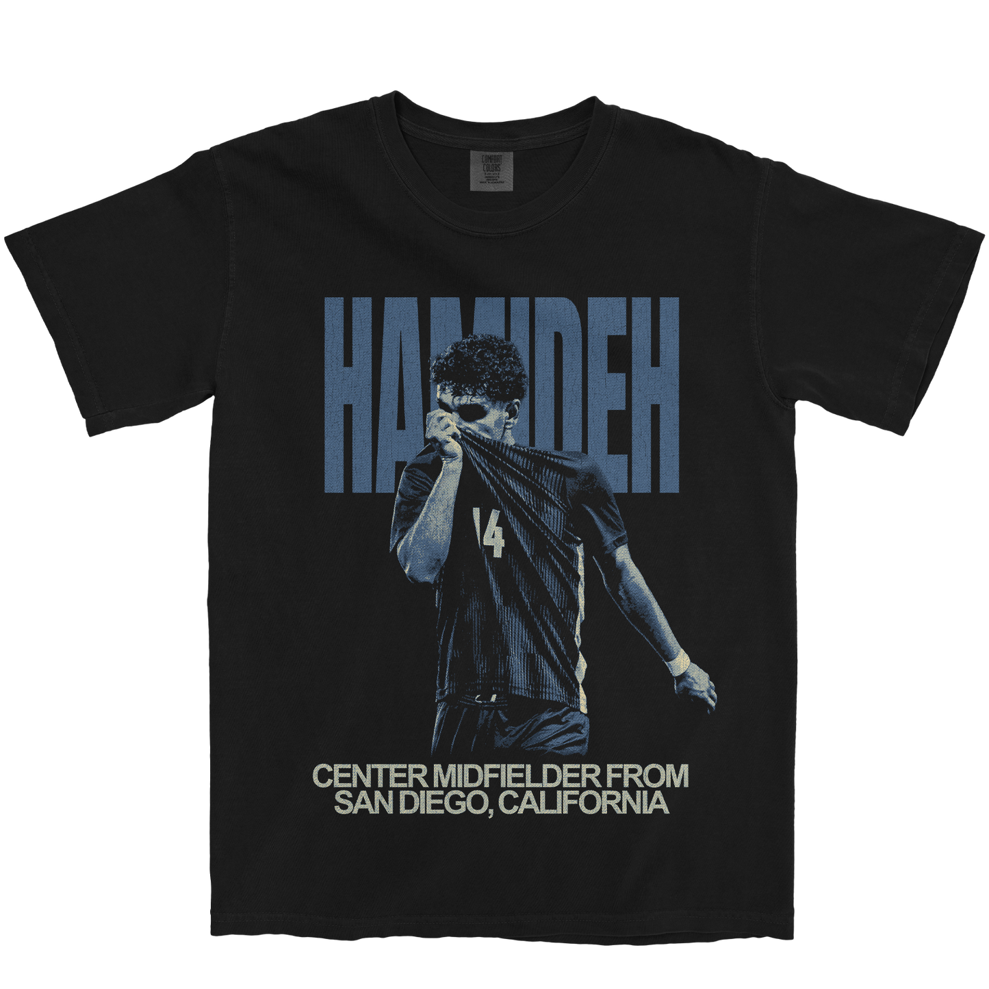 TAREK HAMIDEH VINTAGE BLACK TEE
