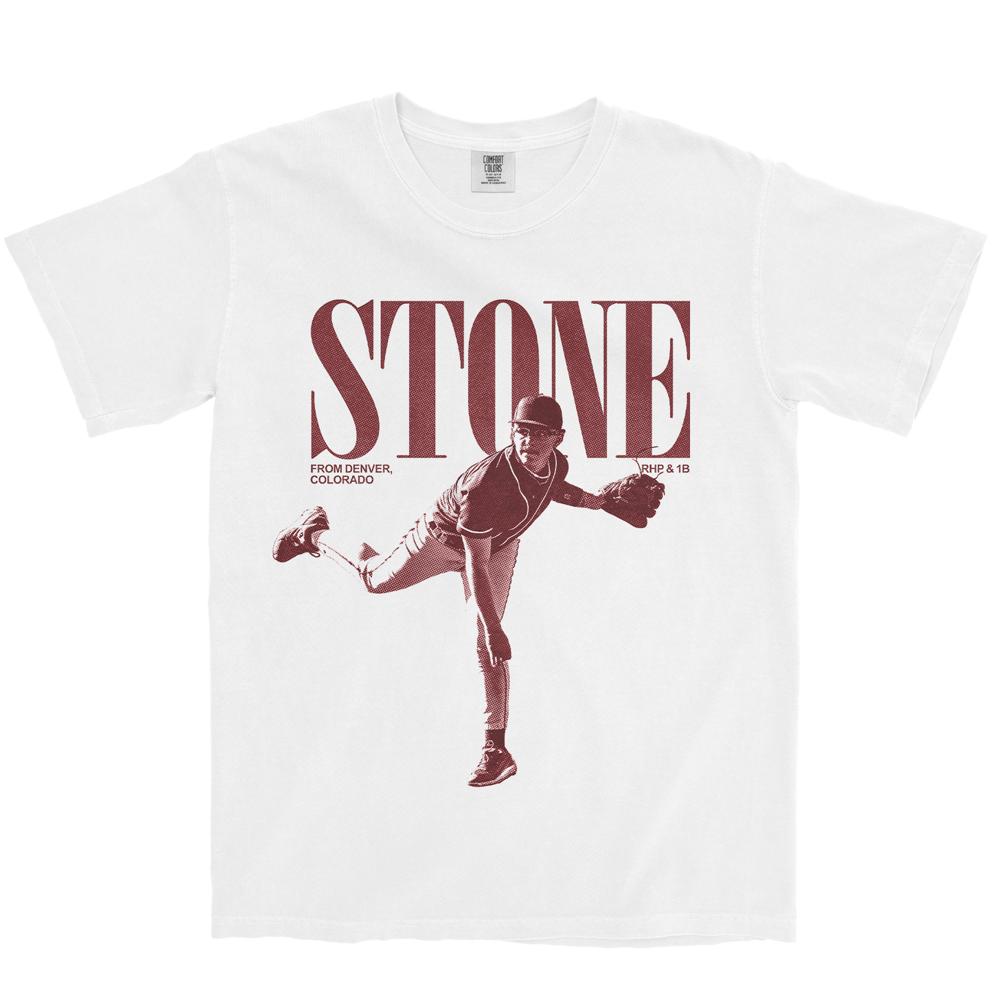 JERRY STONE VINTAGE WHITE TEE