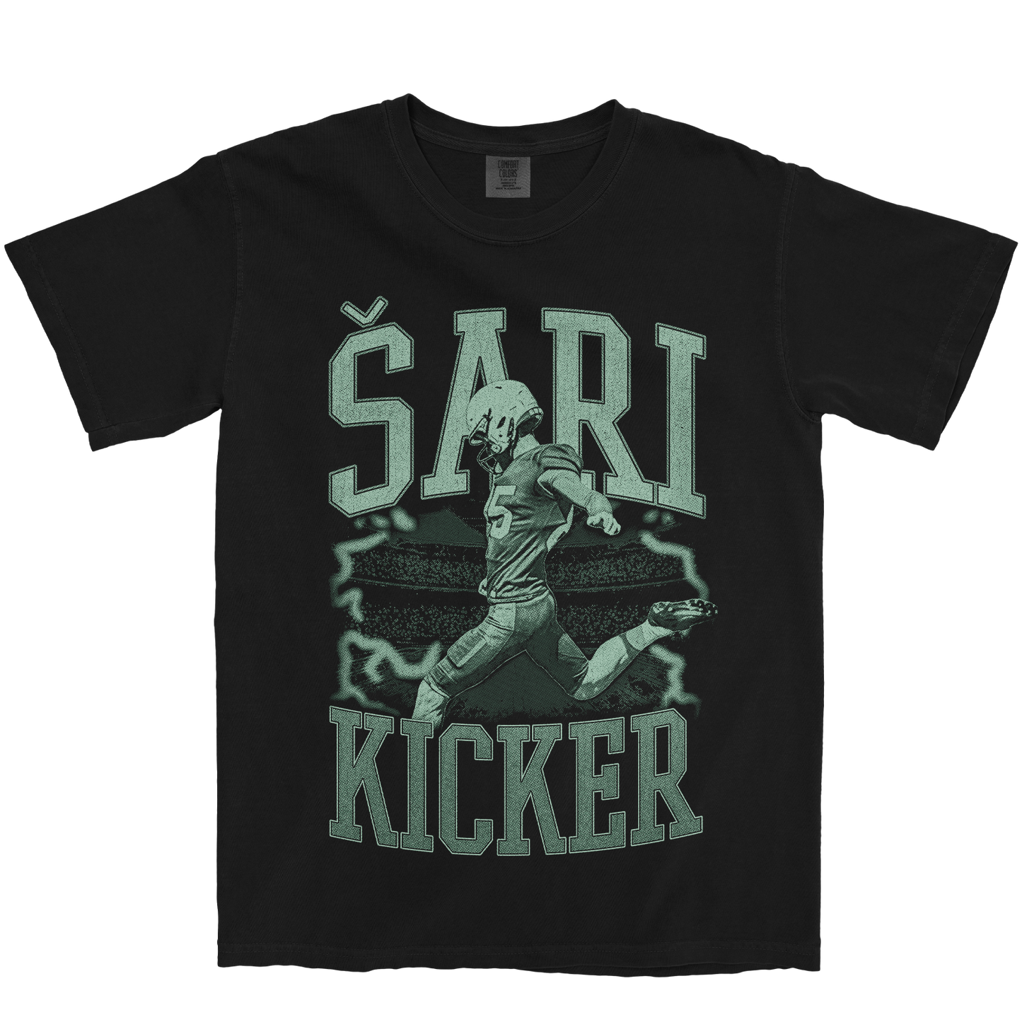 LUKA SARI VINTAGE BLACK TEE