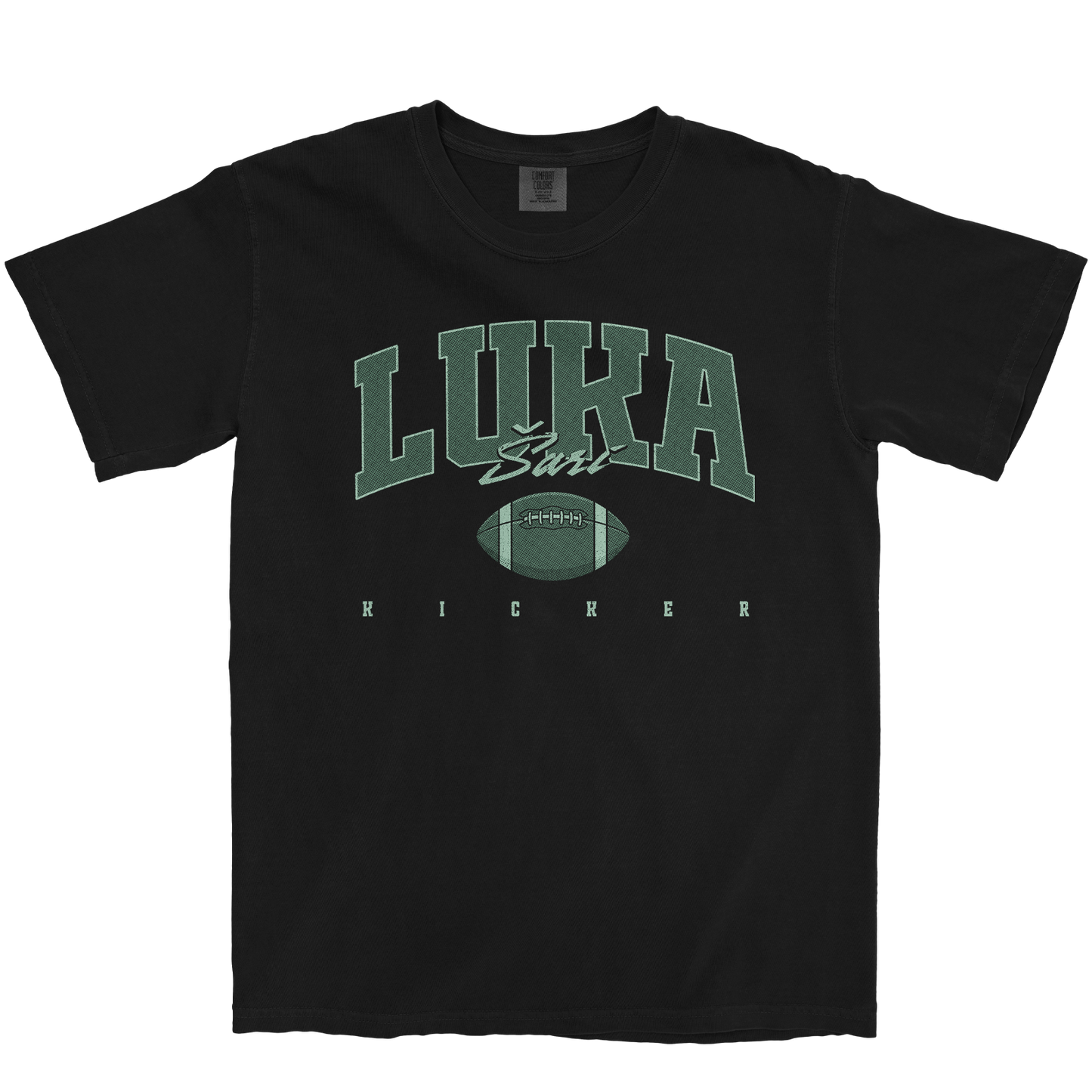 LUKA SARI RETRO BLACK TEE